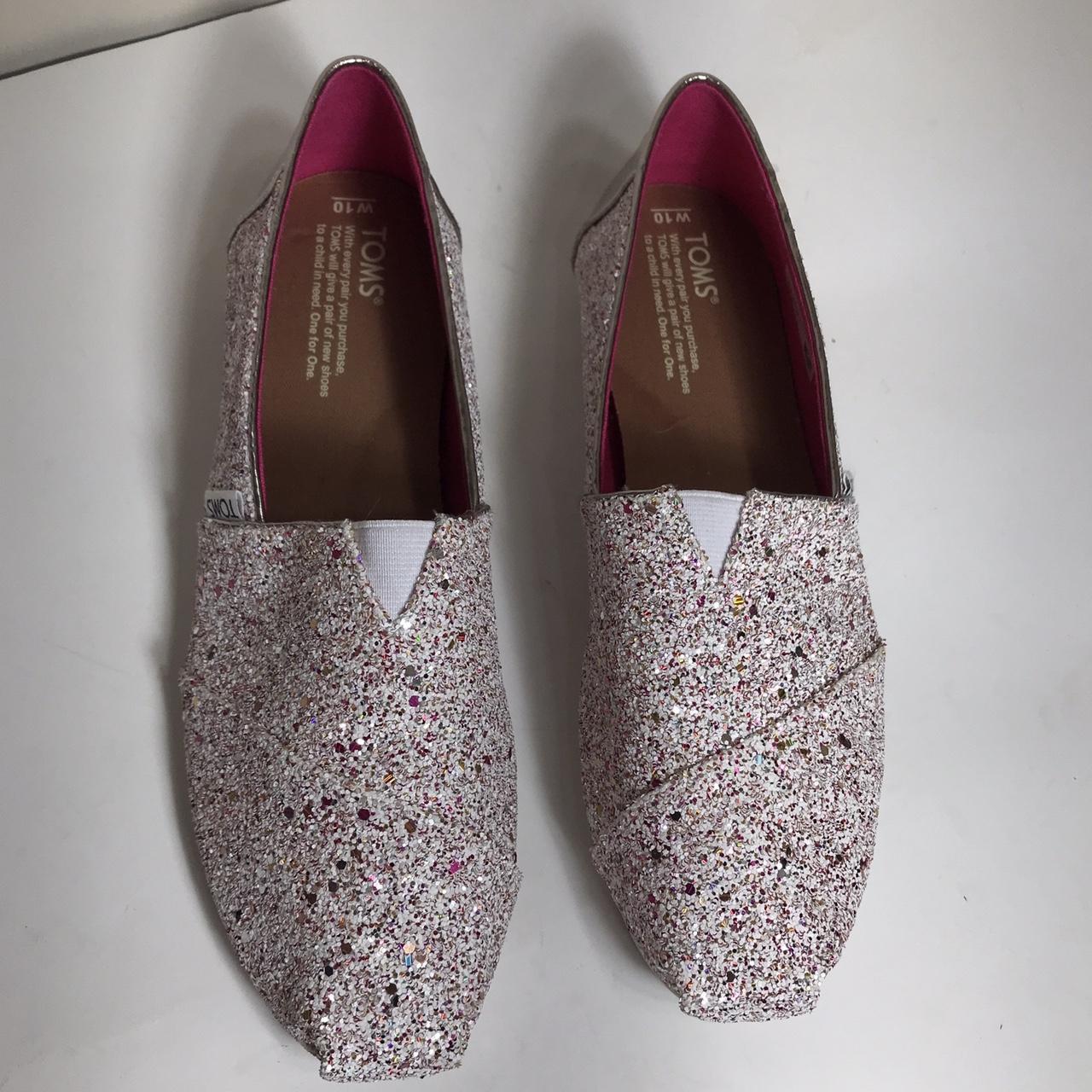 Sparkly hot sale toms womens