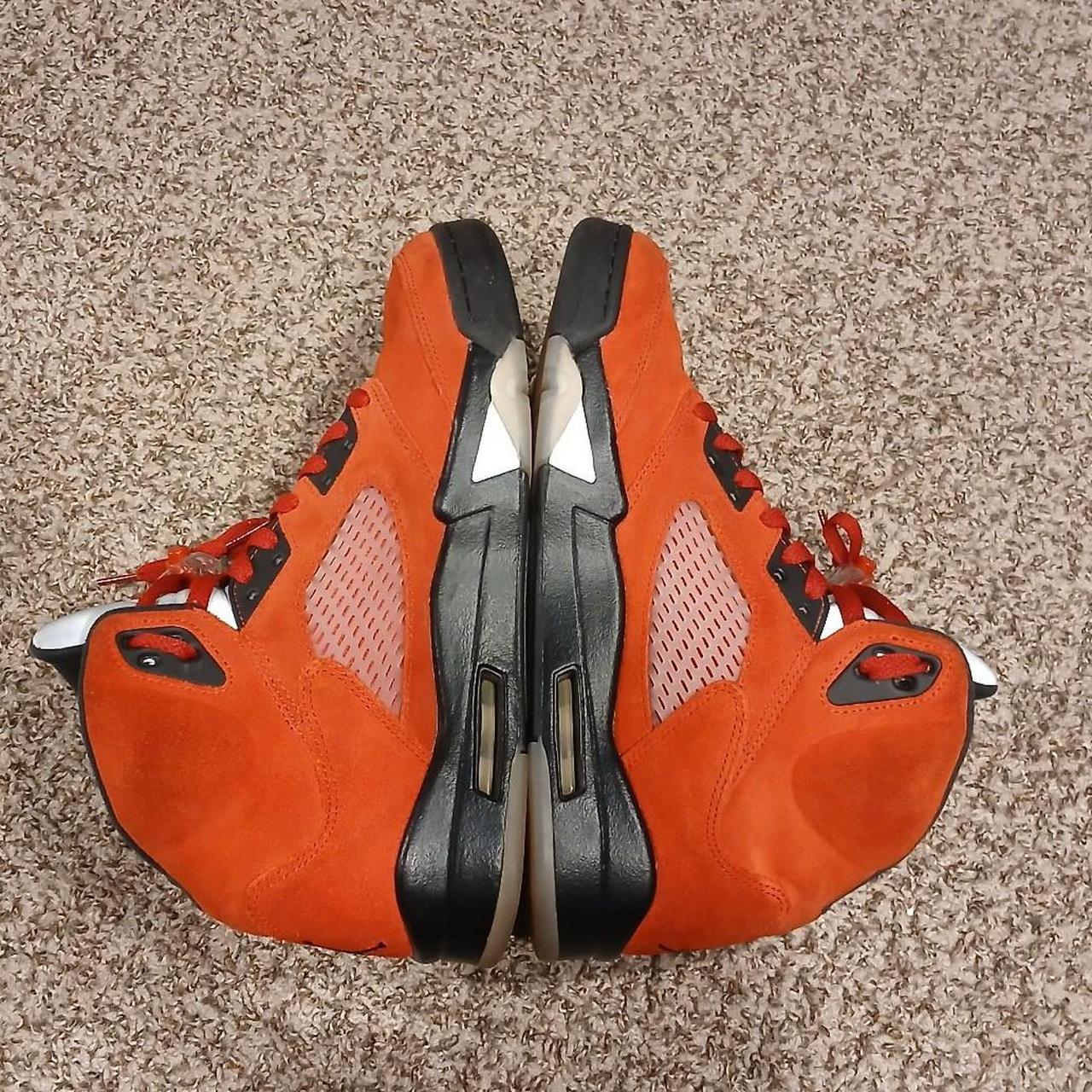 Jordan Men's Sneakers - Orange/Red - US 10 – Sz 1… - image 3