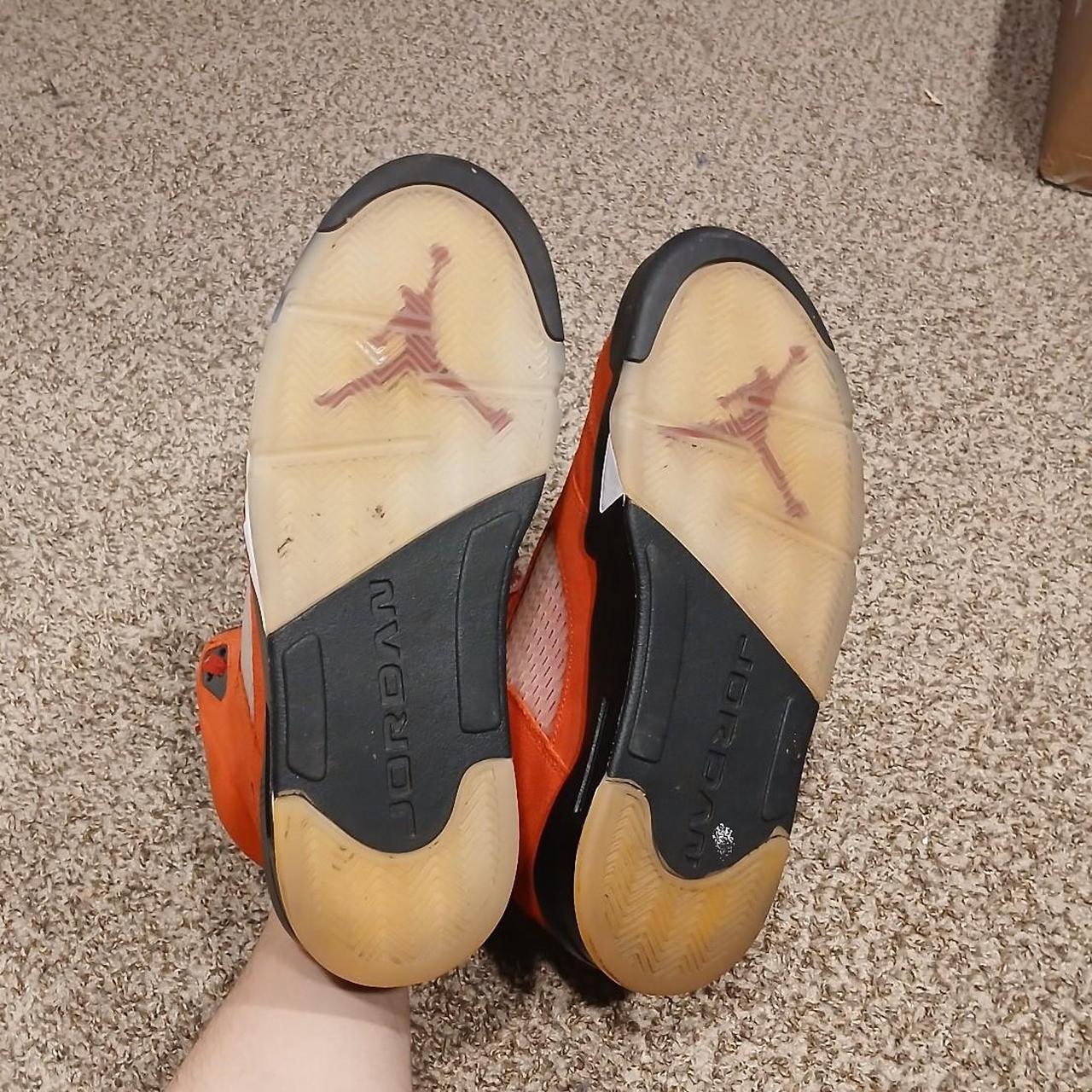 Jordan Men's Sneakers - Orange/Red - US 10 – Sz 1… - image 7