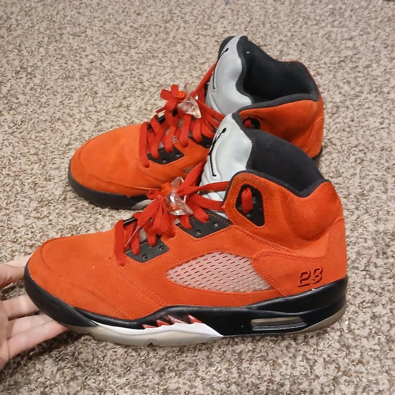 Jordan Men's Sneakers - Orange/Red - US 10 – Sz 1… - image 2