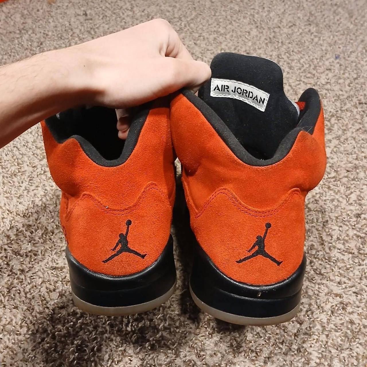 Jordan Men's Sneakers - Orange/Red - US 10 – Sz 1… - image 5