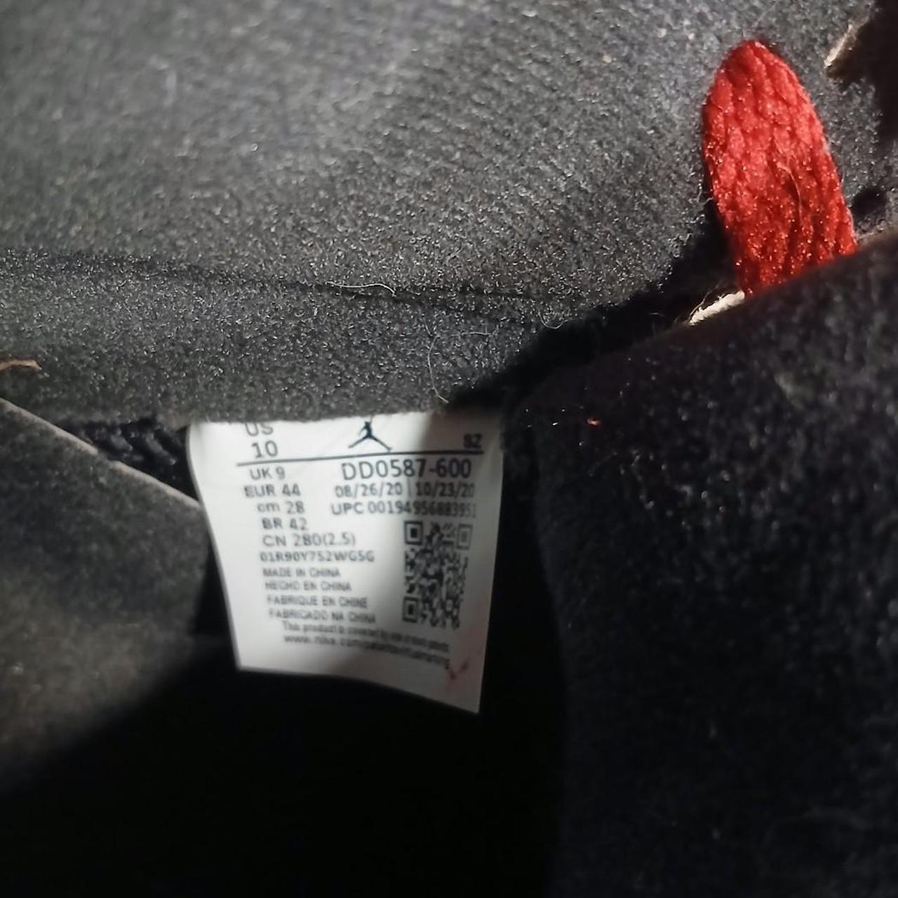 Jordan Men's Sneakers - Orange/Red - US 10 – Sz 1… - image 8