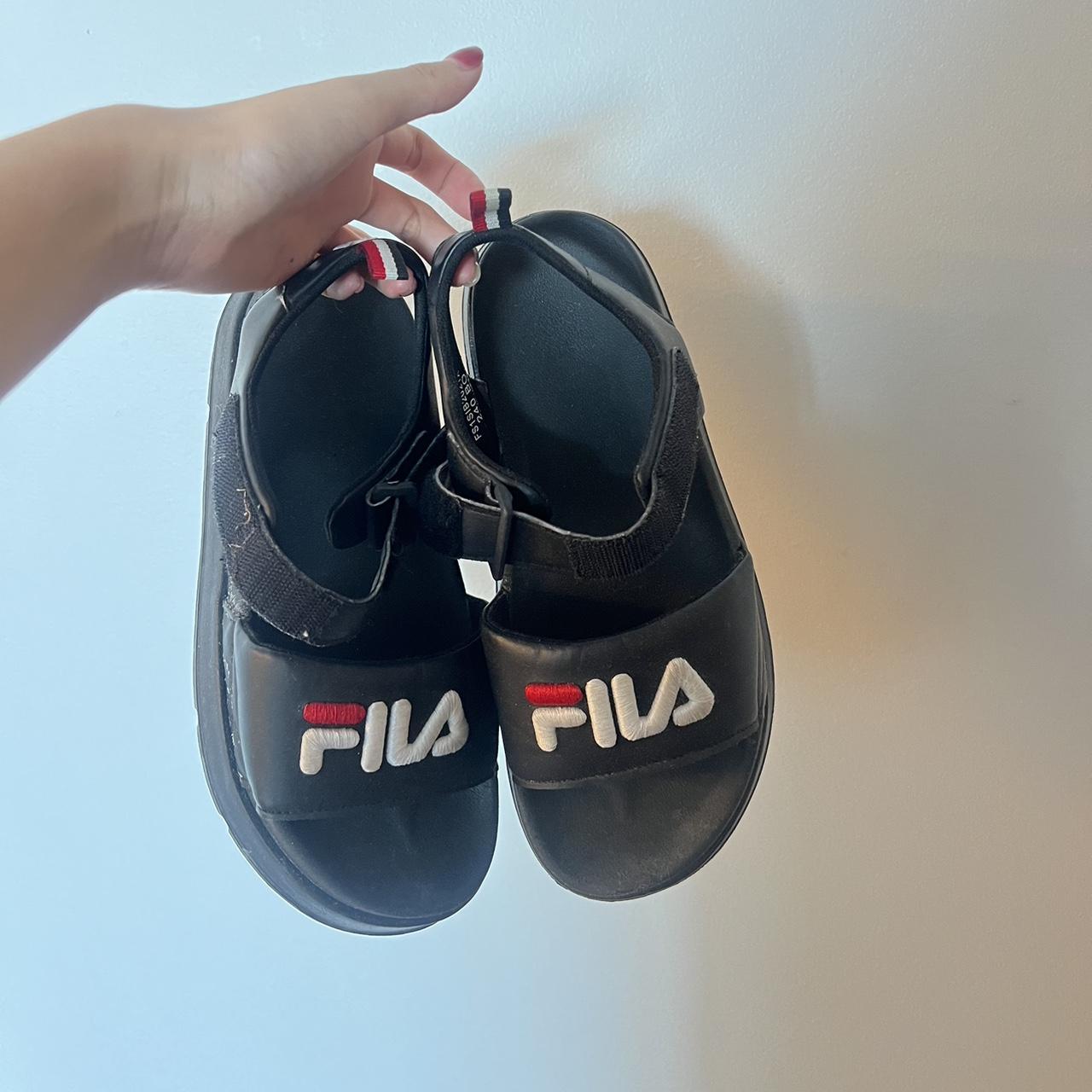 Fila 2025 sandals black