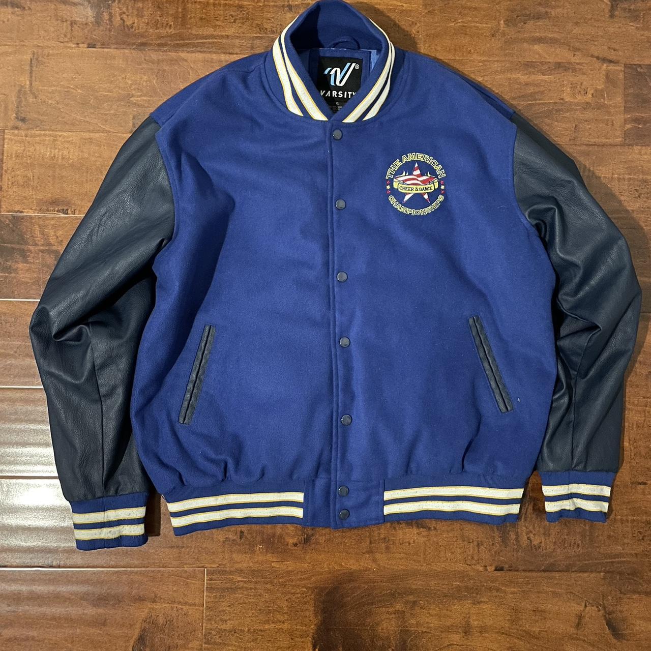 Early 90's Brooklyn Royal Giants Letterman - Depop