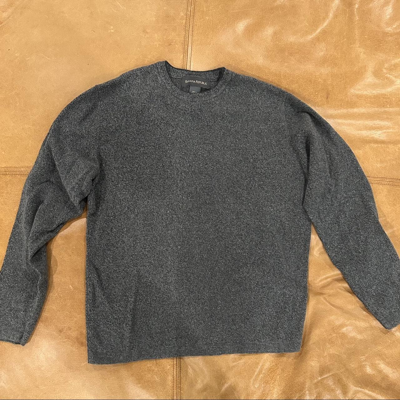 Early 2000s Banana Republic crewneck cotton... - Depop