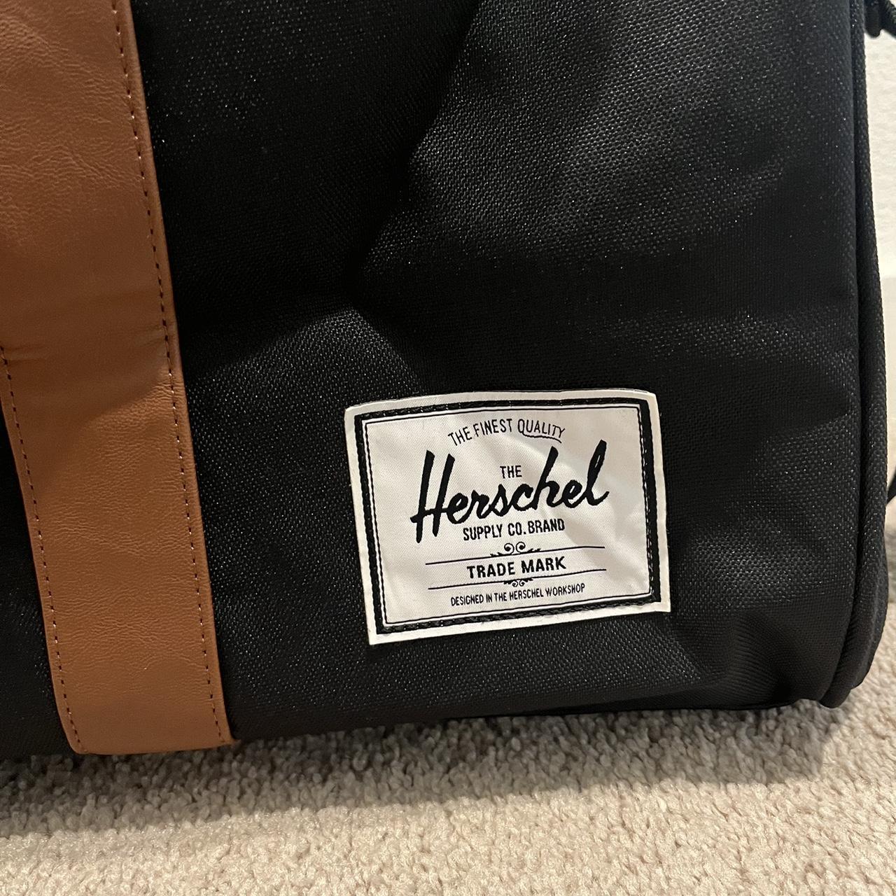 Herschel Men's Black and Brown Bag (5)