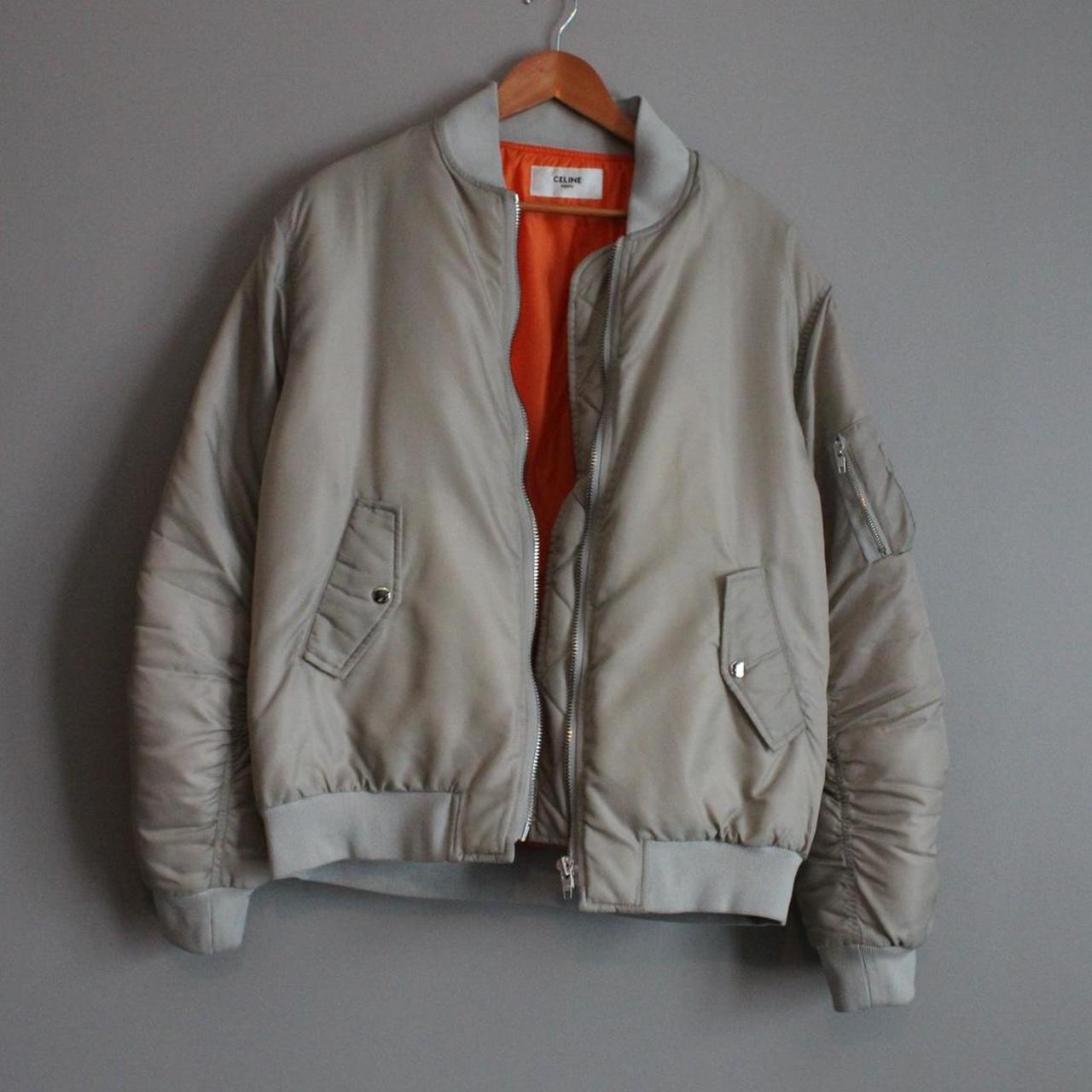 【日本入手困難】CELINE BOMBER JACKET IN NYLON TWILL 日本入手困難】CELINE BOMBER JACKET IN NYLON TWILL