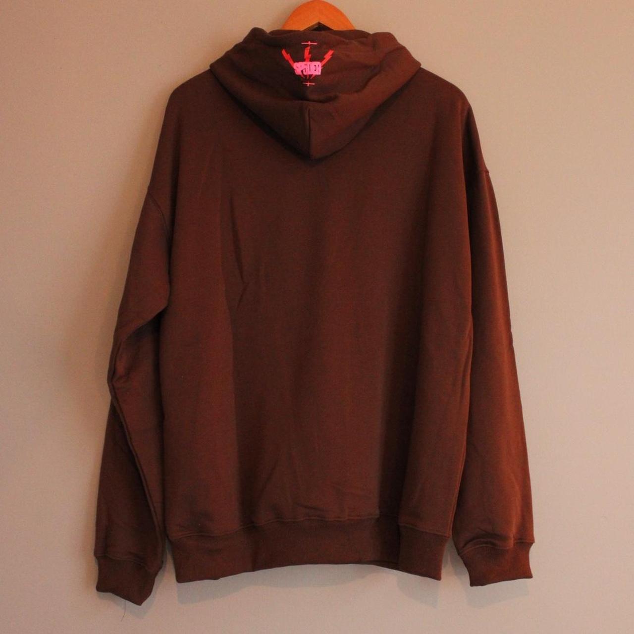 ★ADERERROR★ Speric logo hoodie Brown ADER error Brown Fluic Hoodie ADER error