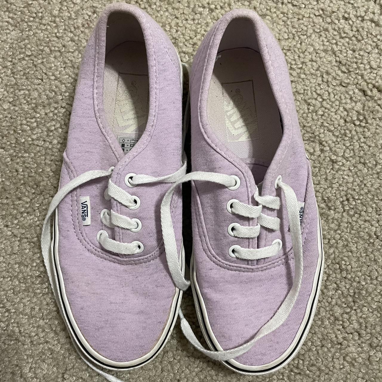 Light purple hotsell low top vans