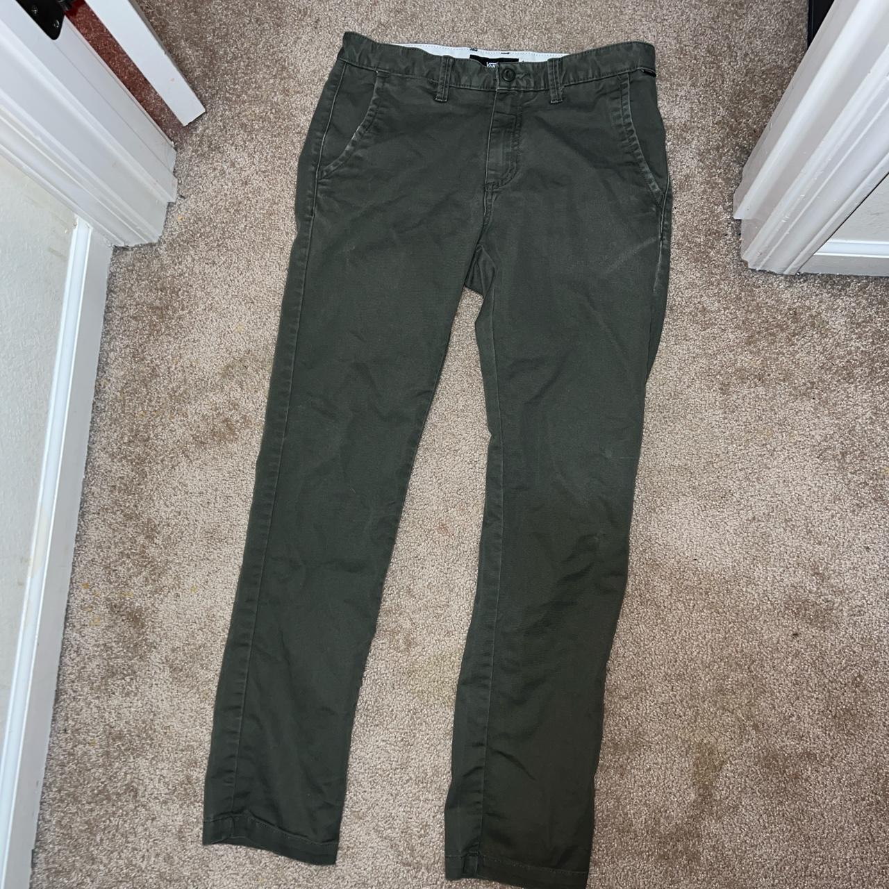 Vans pants 2024 mens Green