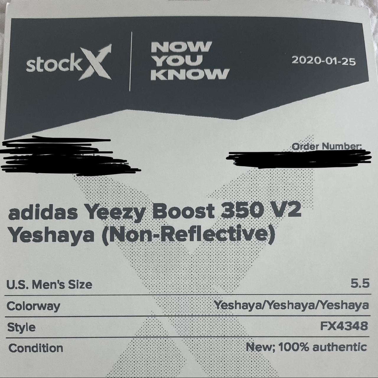 Yeezy sales yeshaya stockx