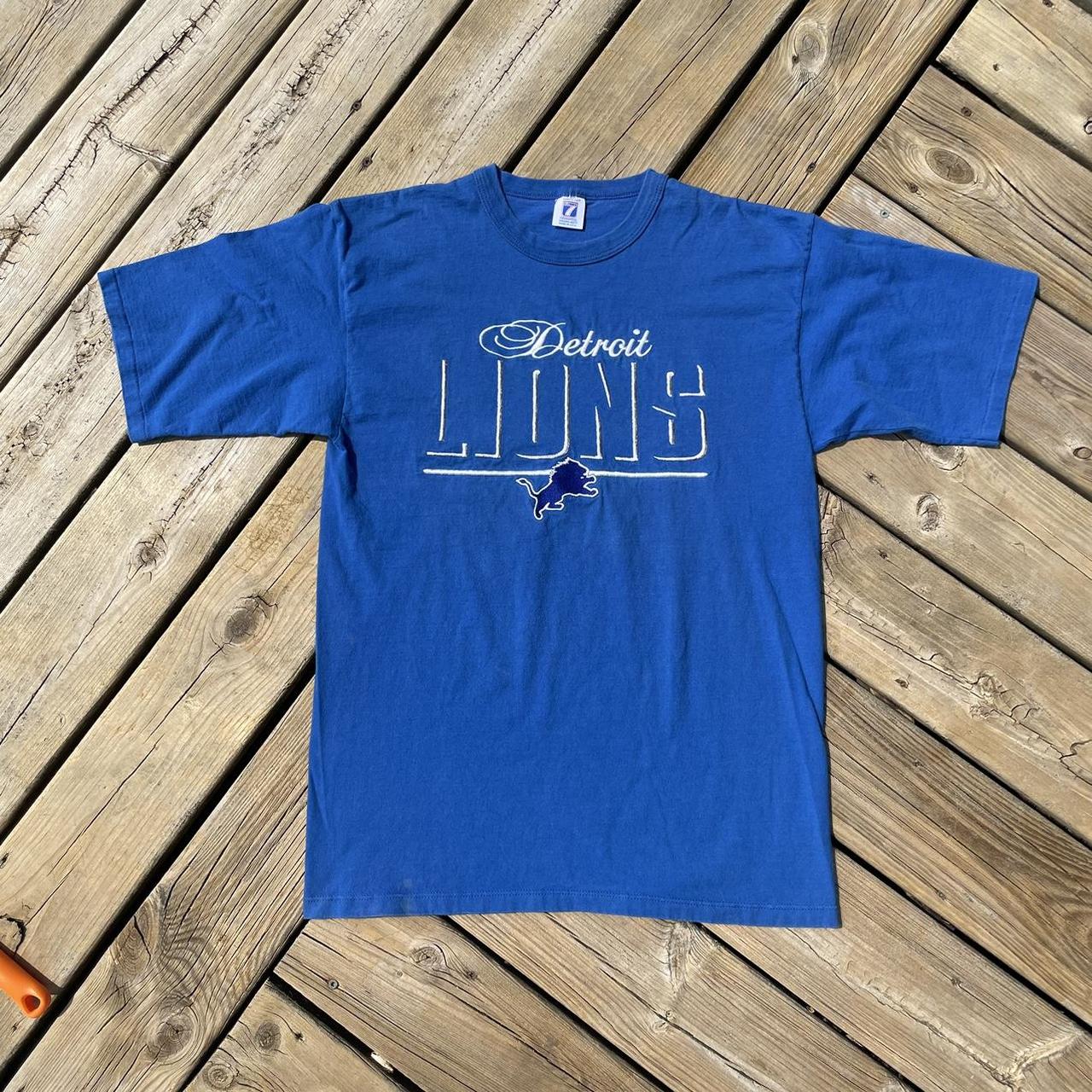 Vintage 1990s Detroit Lions T-shirt Size XL 