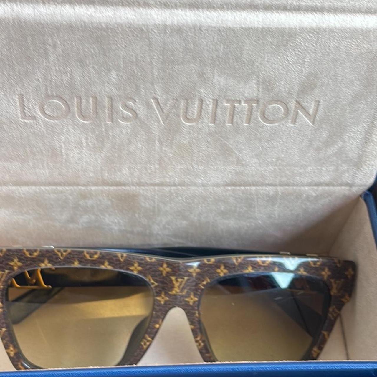 Mens Louis Vuitton Sunglasses 100% Authentic With - Depop