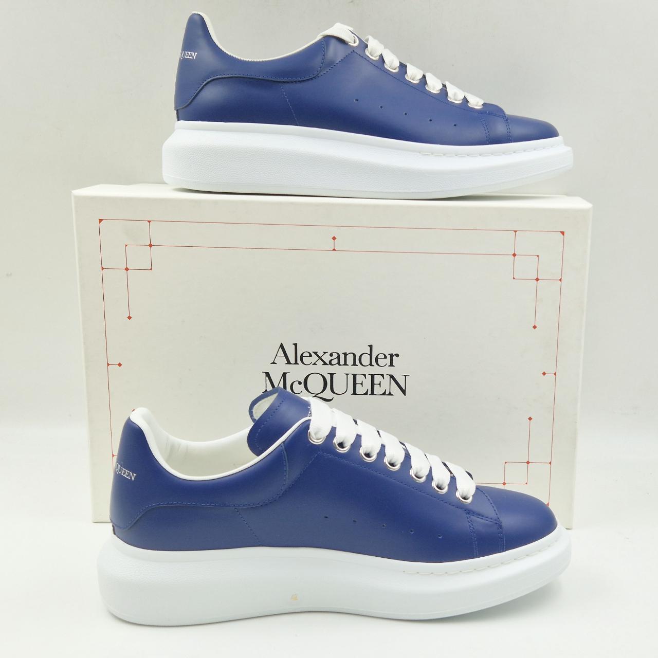 Alexander Mcqueen Oversized Sneaker Navy Blue Mens