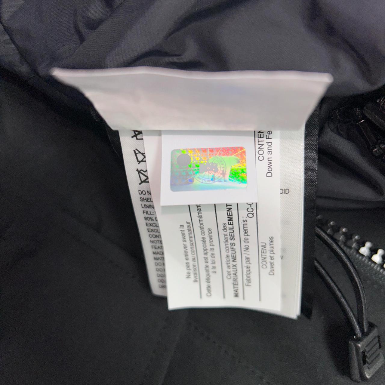 Canada Goose Toronto Nylon Hooded Down Jacket Black...