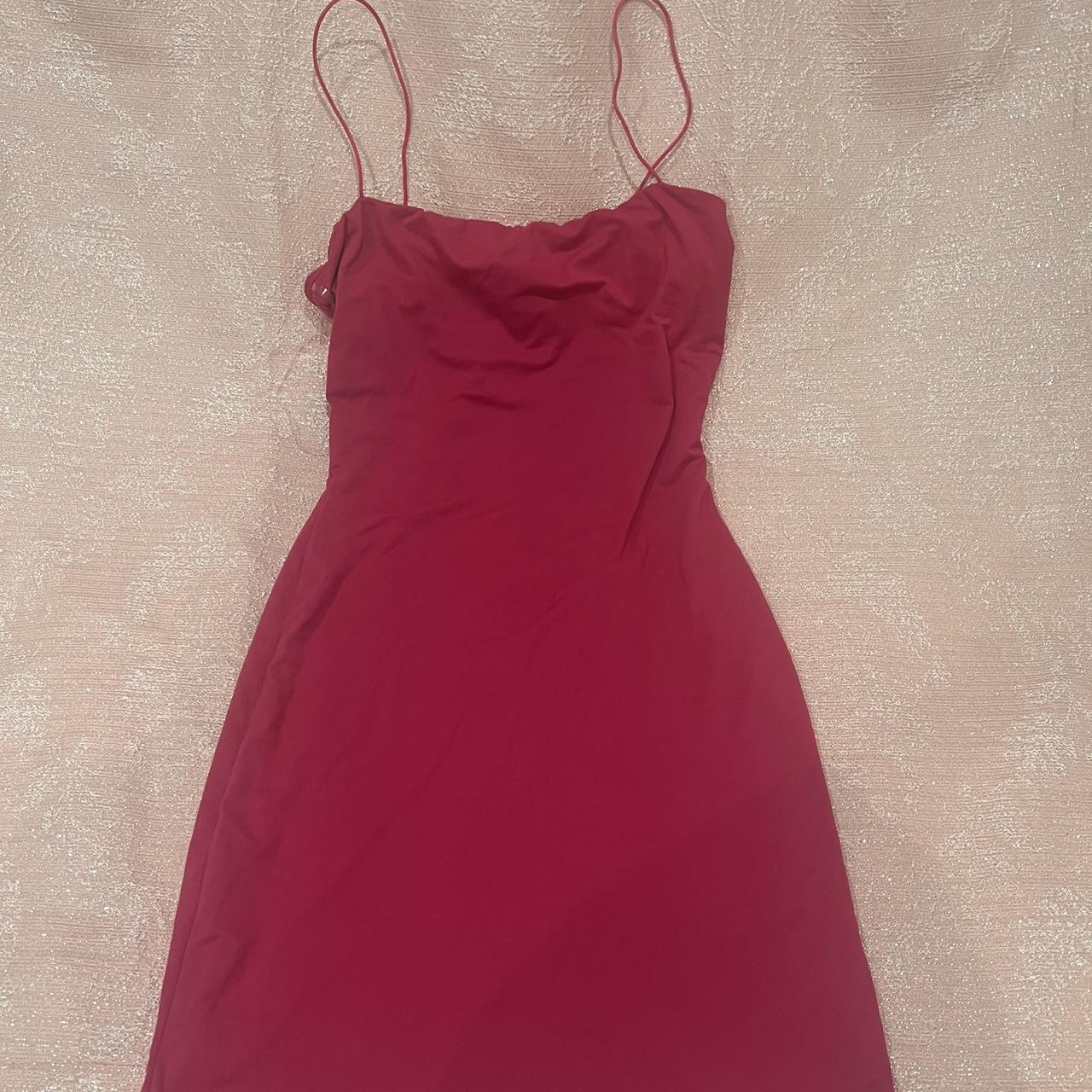 Windsor hot pink mini dress Stretchy & double lined... - Depop