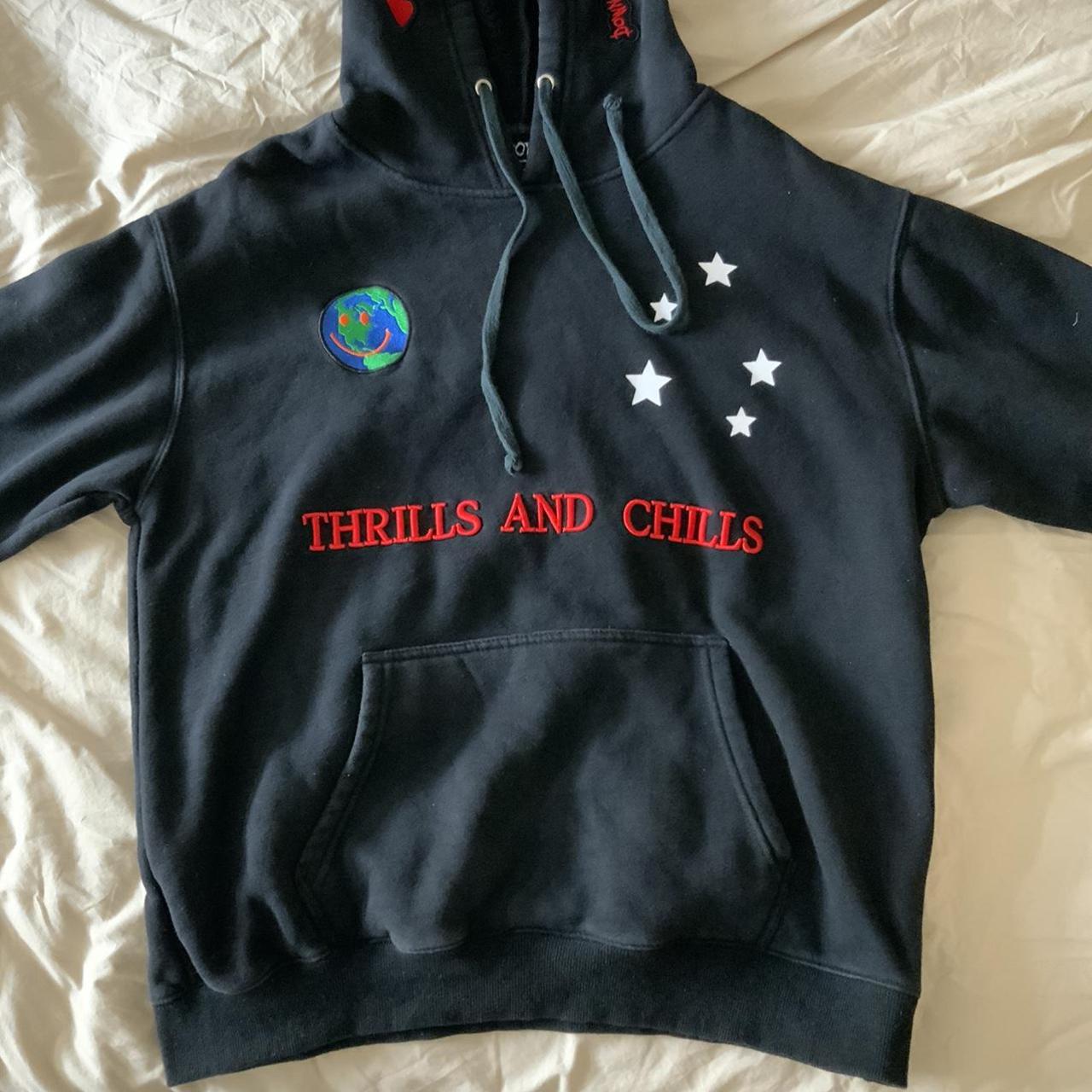 Thrills and sales chills hoodie