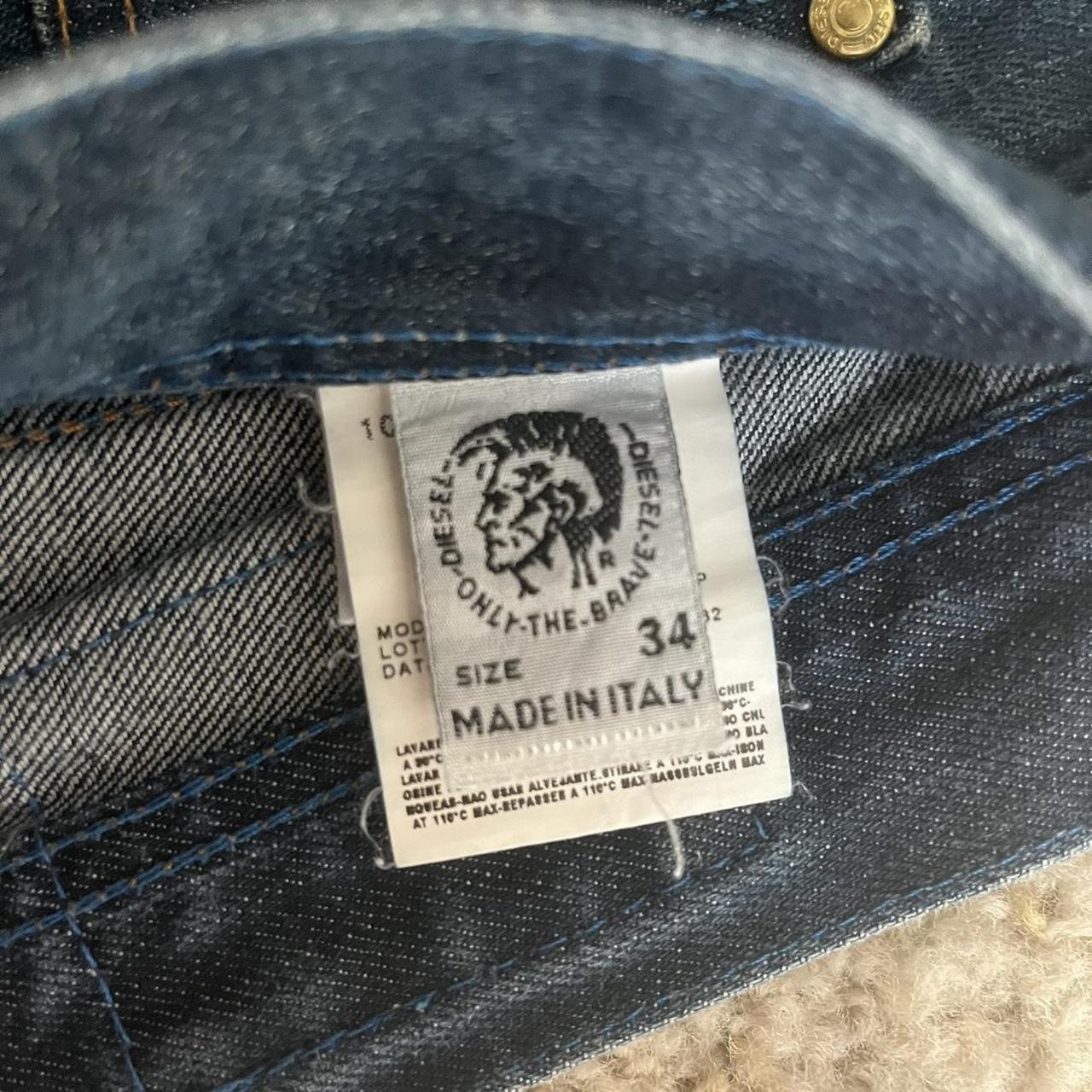 relaxed bootcut Diesel jeans size 34 NEW - Depop