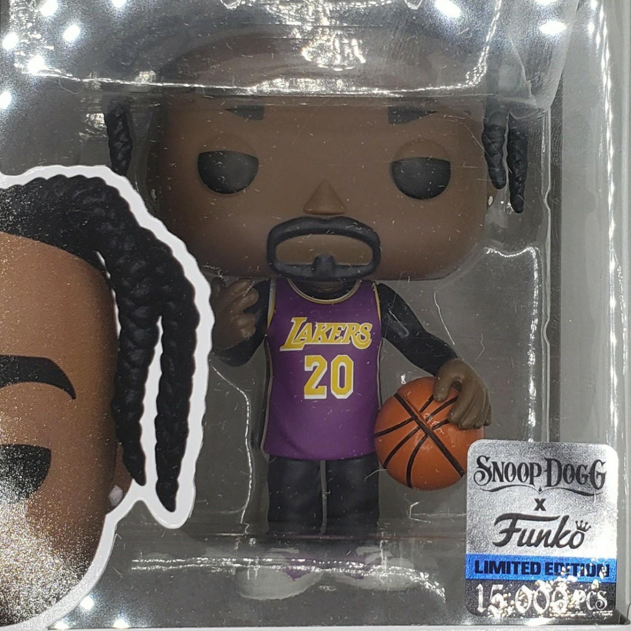 Snoop Doggy Dogg Funko Snoop Dogg Purple Lakers Jersey Vinyl
