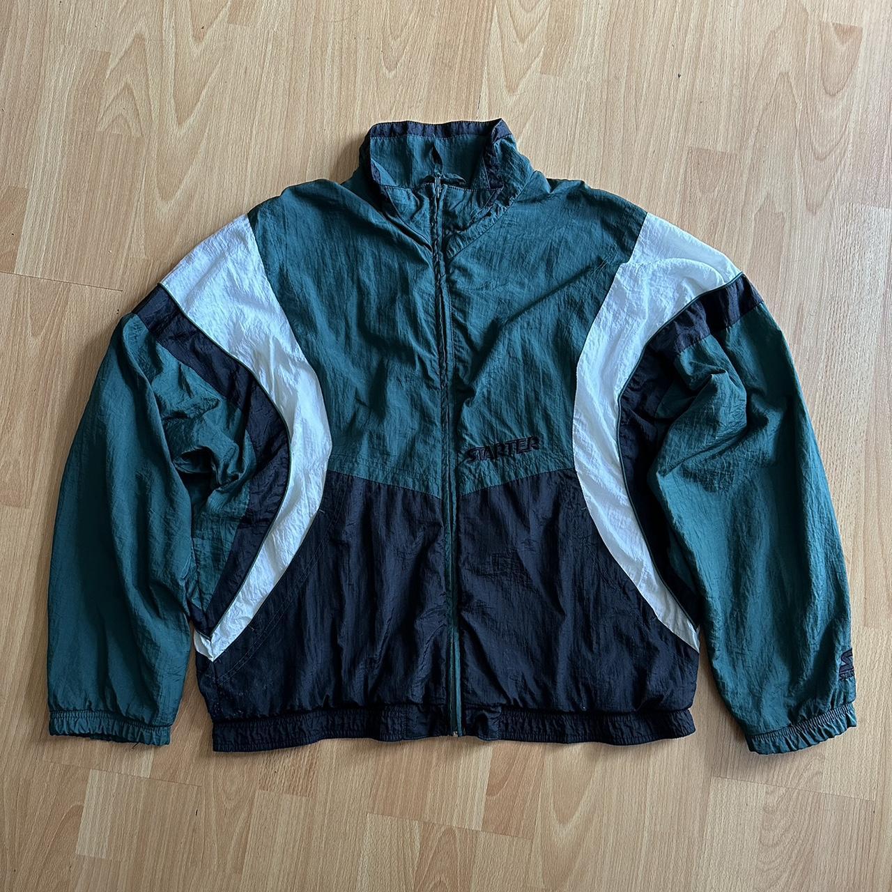 Starter Men's Green Jacket | Depop