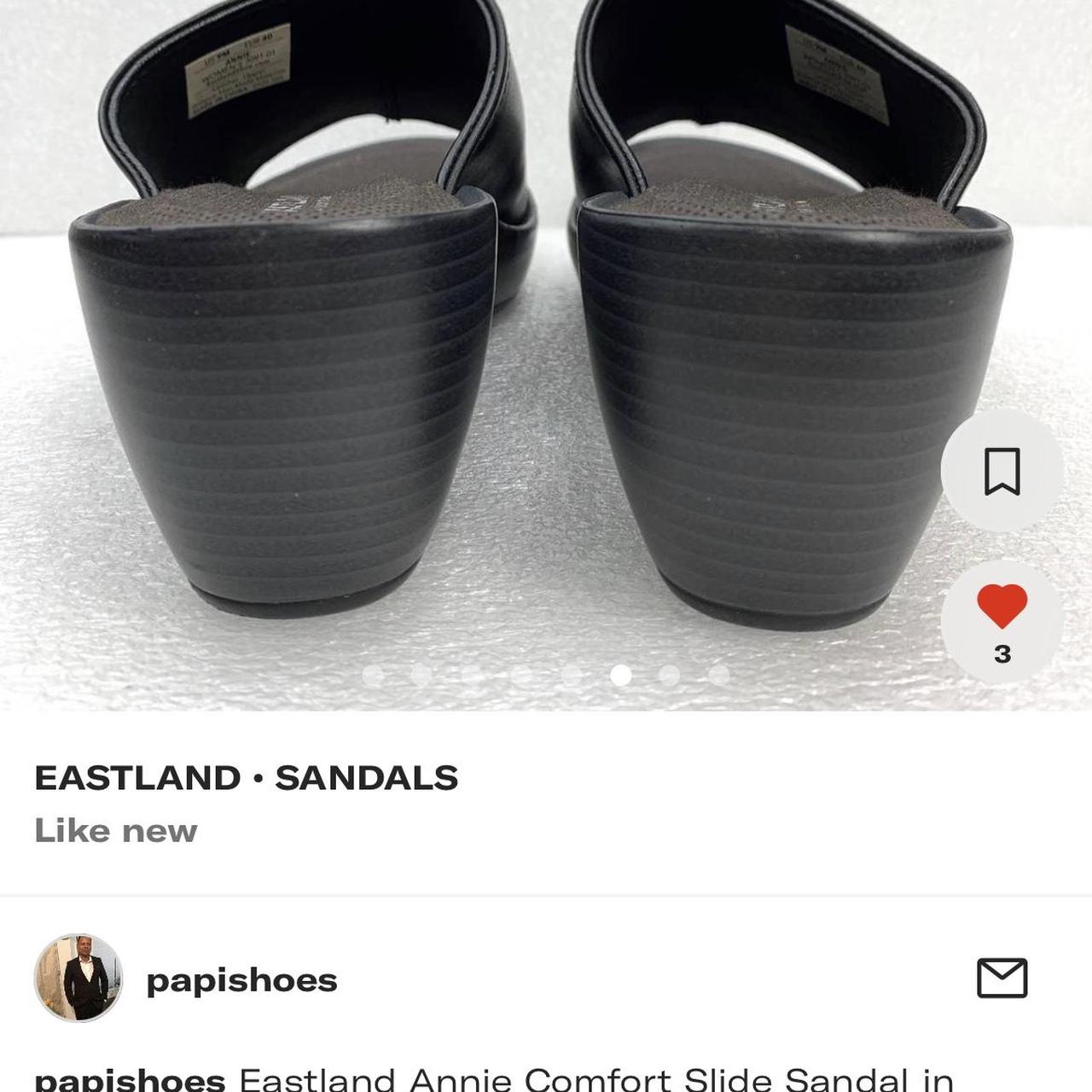 Eastland Women's Black Sandals (4)