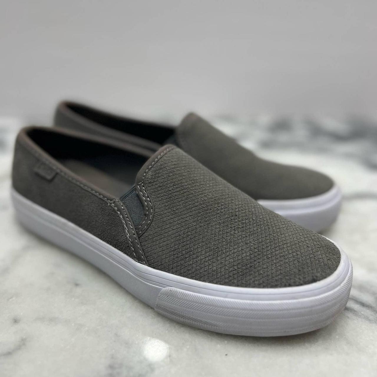 Keds double sale decker suede gray