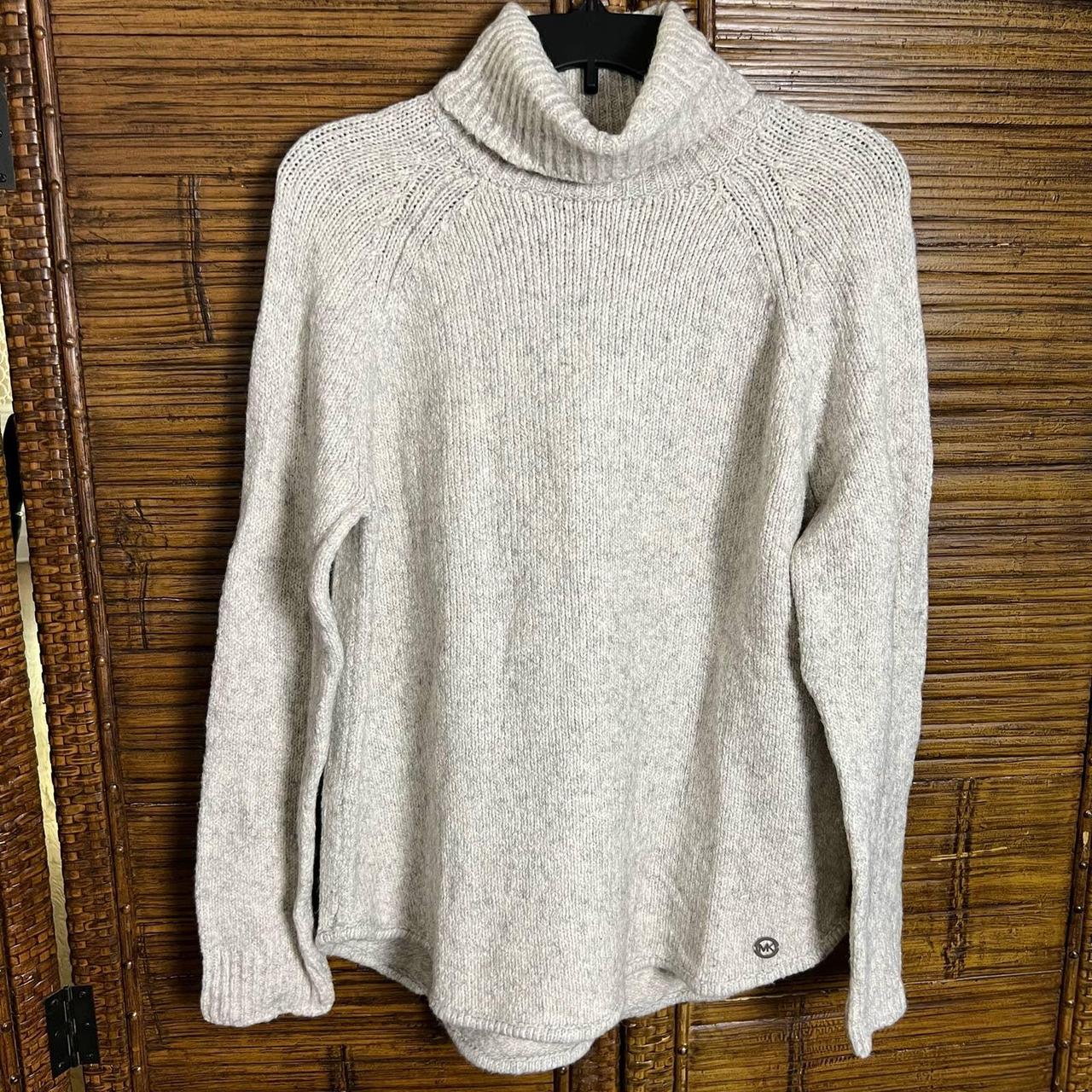 Michael Kors Chunky Knitted Turtleneck Sweater. Depop