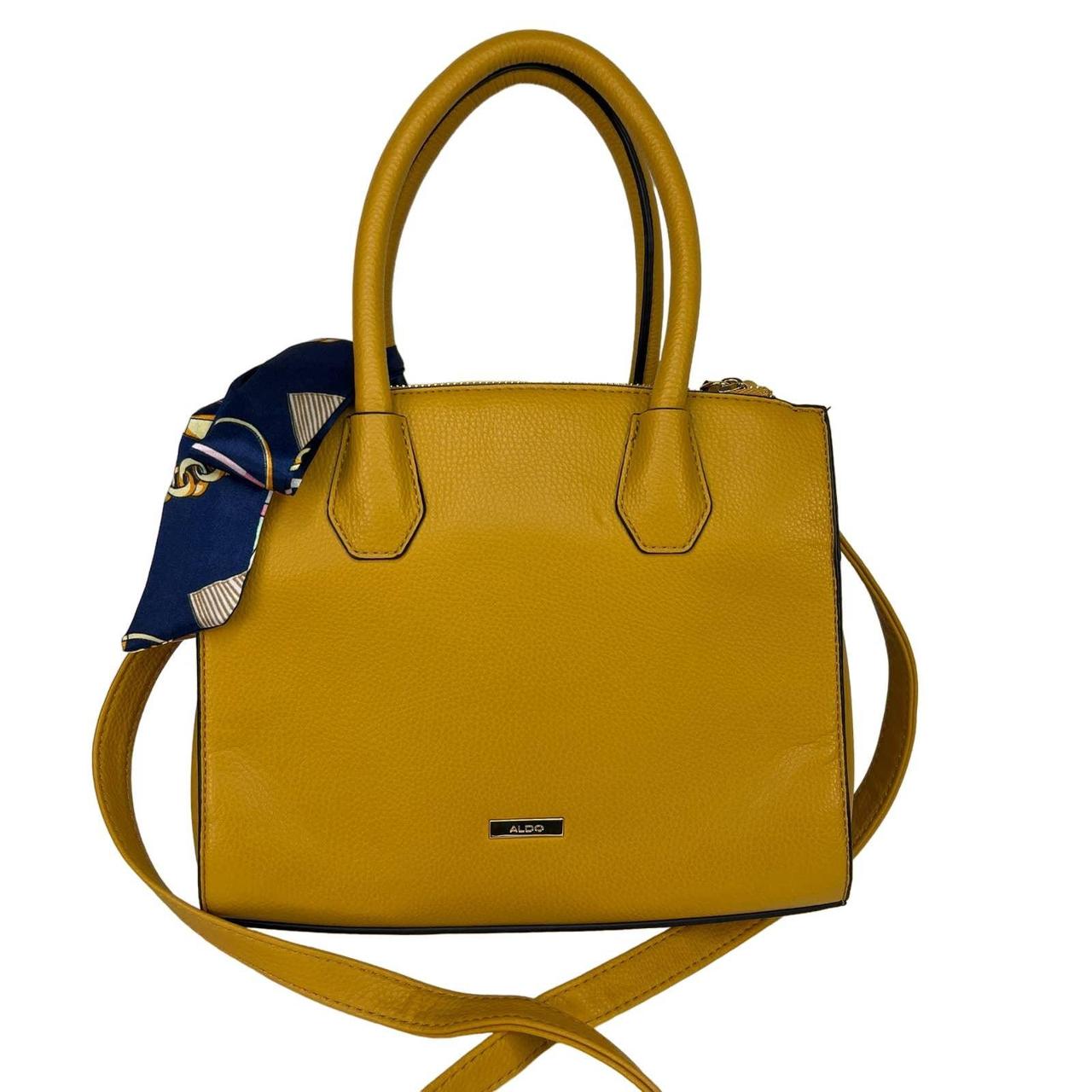 Aldo bags mustard yellow hot sale