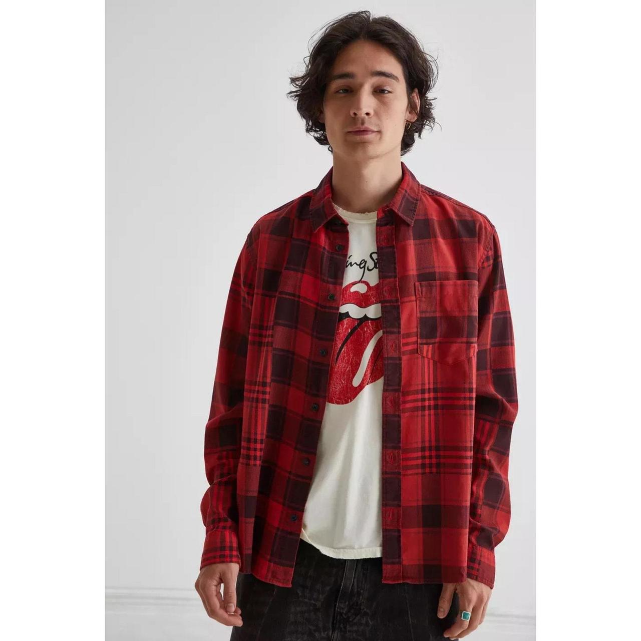 Urban authentic Outfitters SMALL BDG oversized flannel shirt