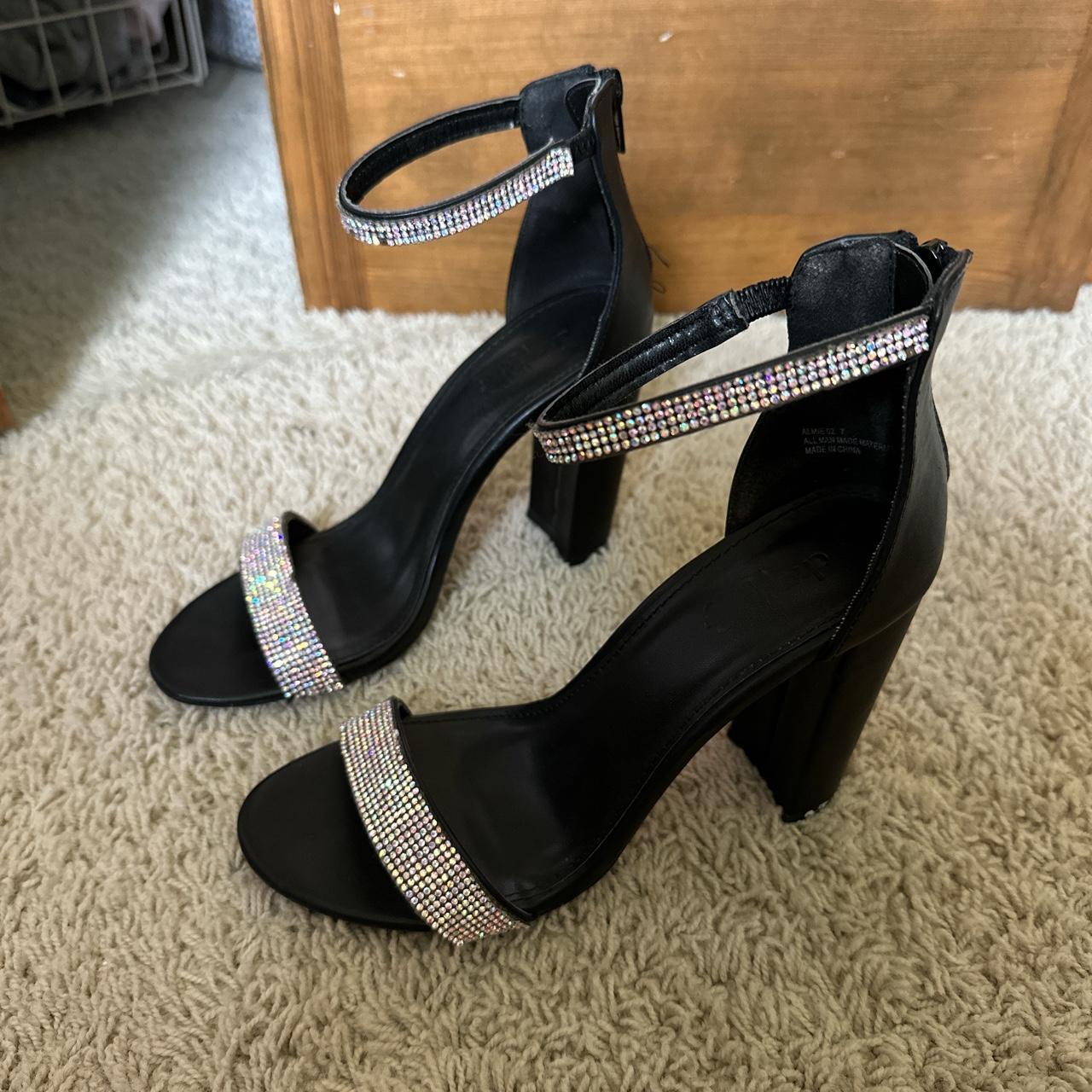 Charlotte russe best sale rhinestone heels