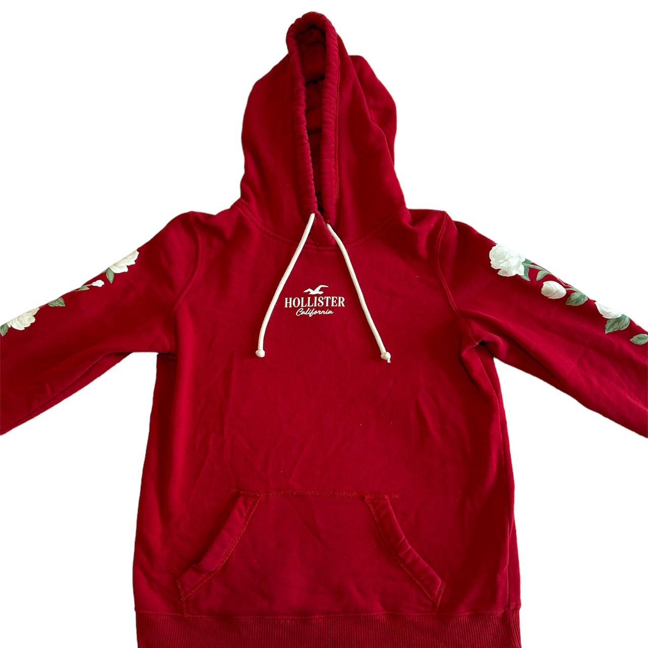 Hollister hoodie outlet rose