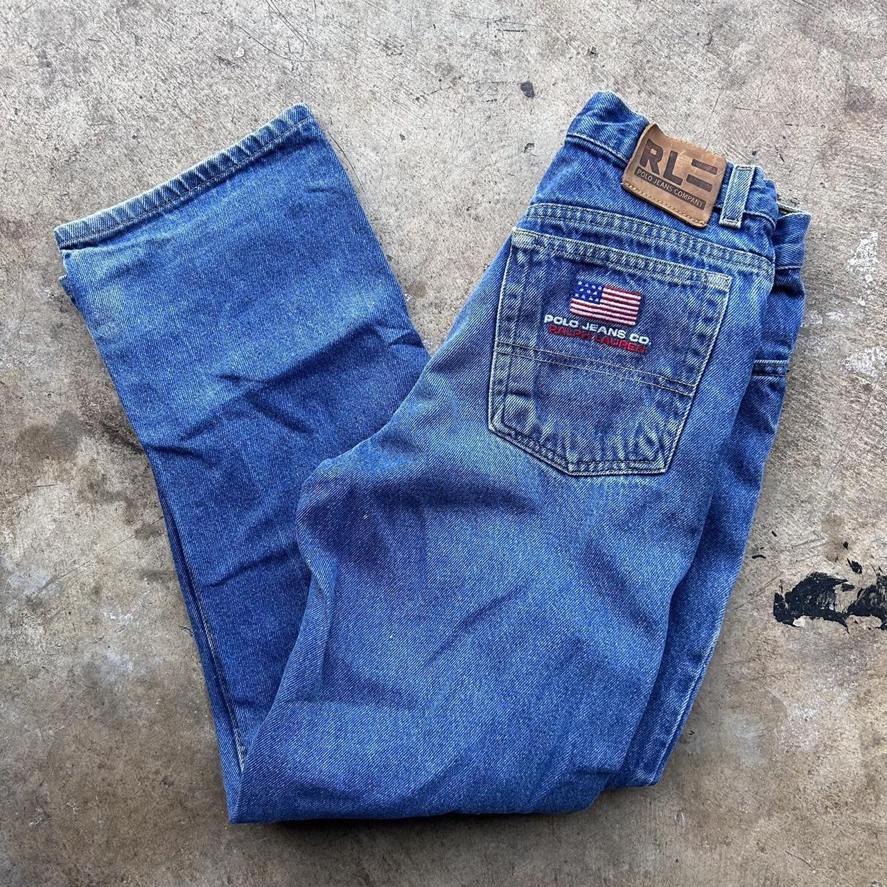 Polo purchases Ralph Lauren Vintage 90s Dead Stock Denim Jeans