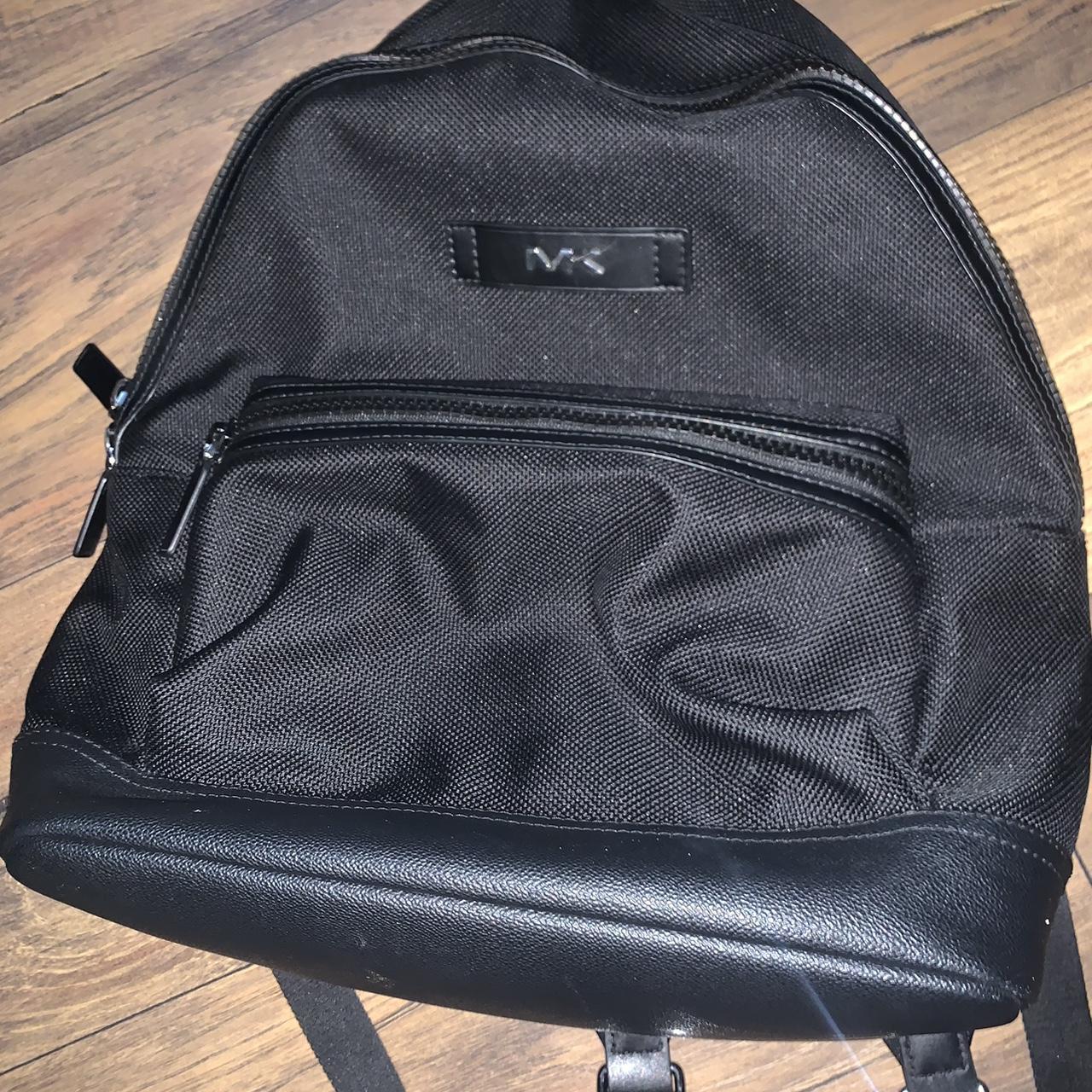 Vintage leather Michael kors backpack great... - Depop