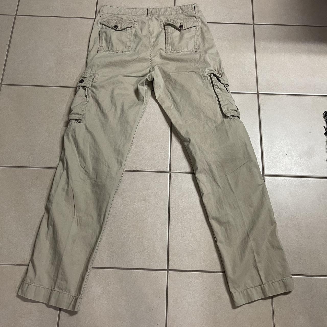khaki Cargo pants 34x36. My ig is Ryzenfromhouston... Depop