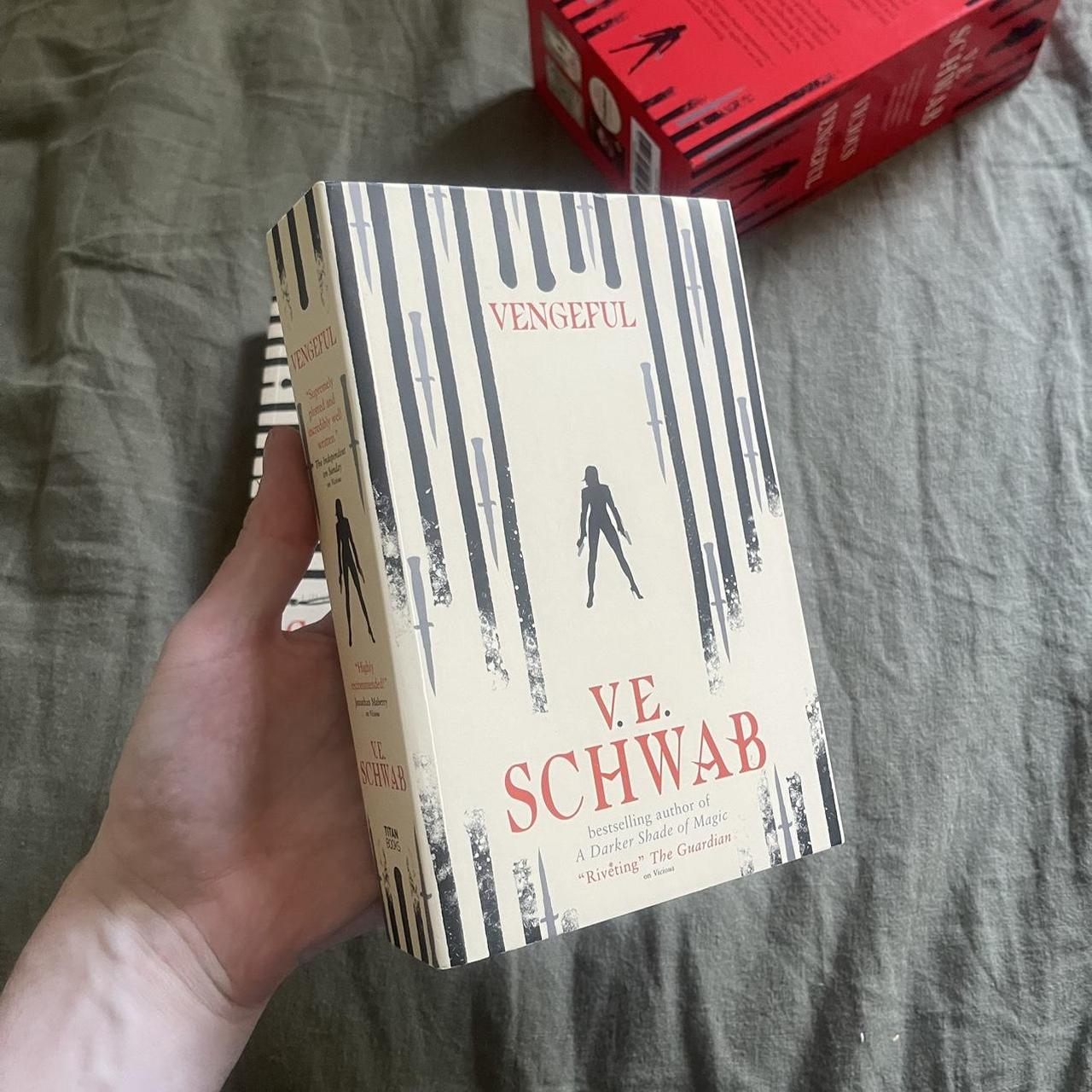 Vicious and Vengeful by V E Schwab Box Set Like... - Depop