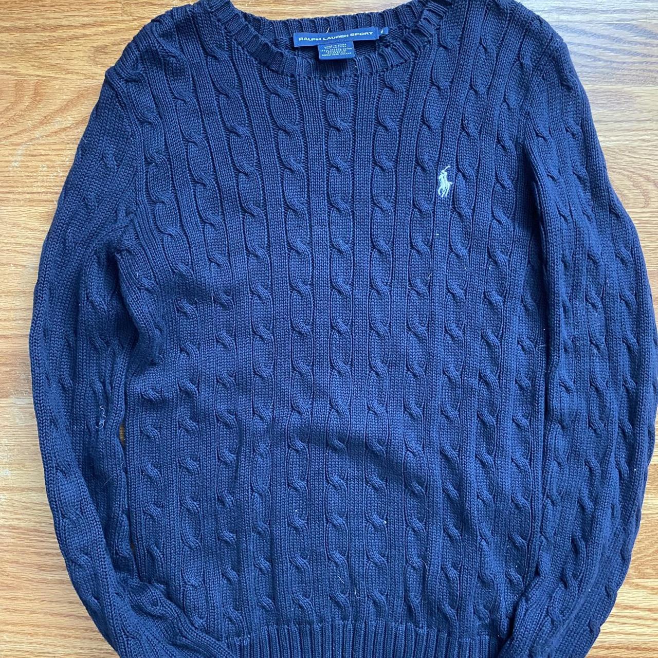 RALPH LAUREN NAVY BLUE SWEATER. Super comfy and... - Depop