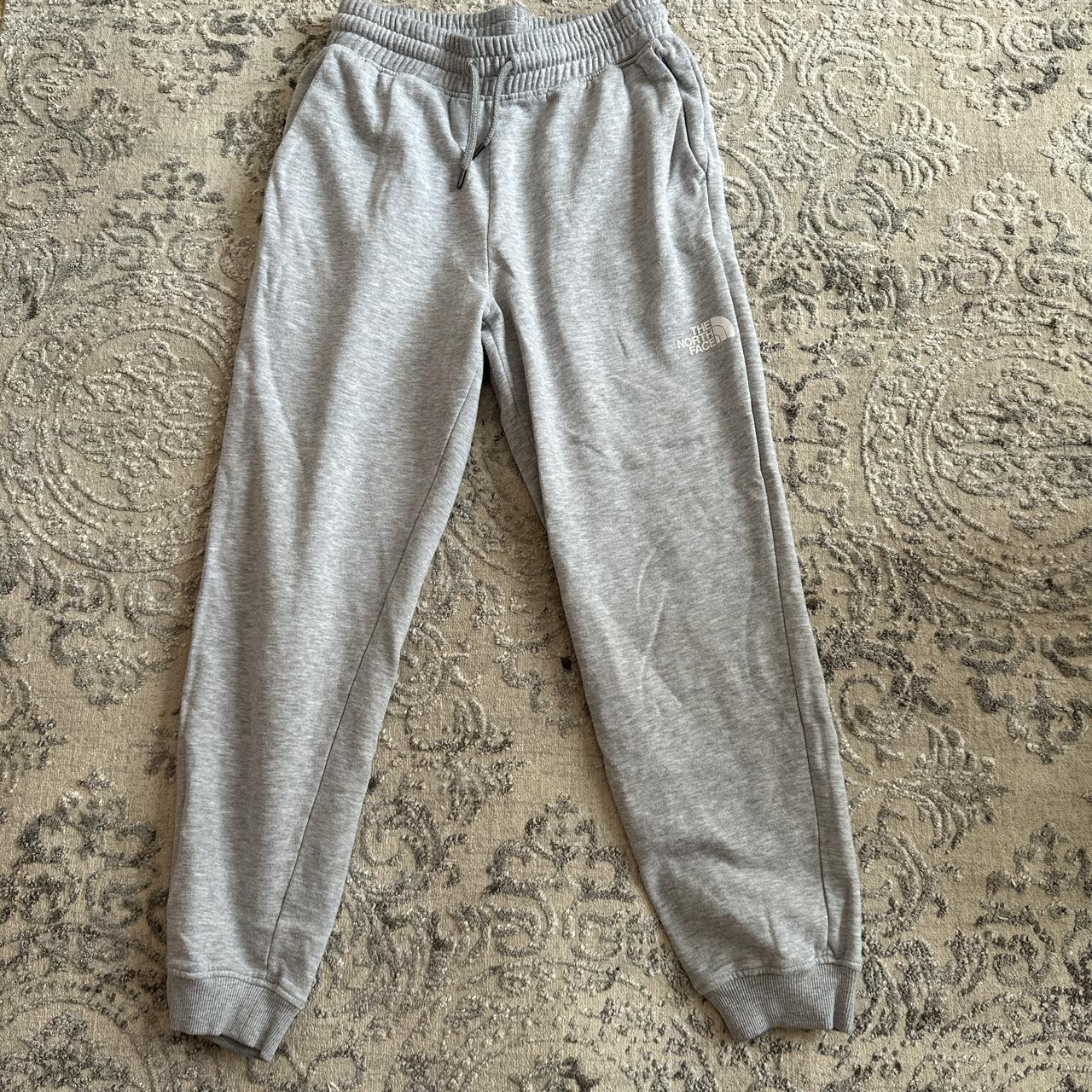 The North Face Women's Grey Joggers-tracksuits | Depop