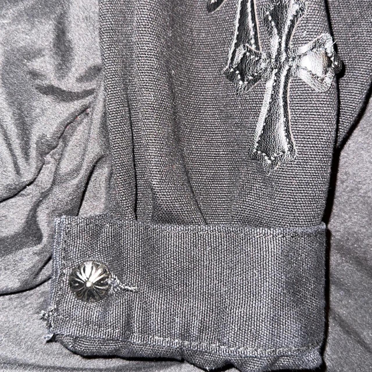 Chrome Hearts Rep Jacket For Sale Only Worn Once Depop