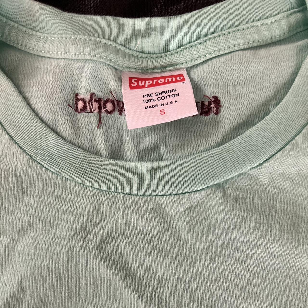 SUPREME FUCK THE WORLD TEE- RED MINT 10/10 - Depop