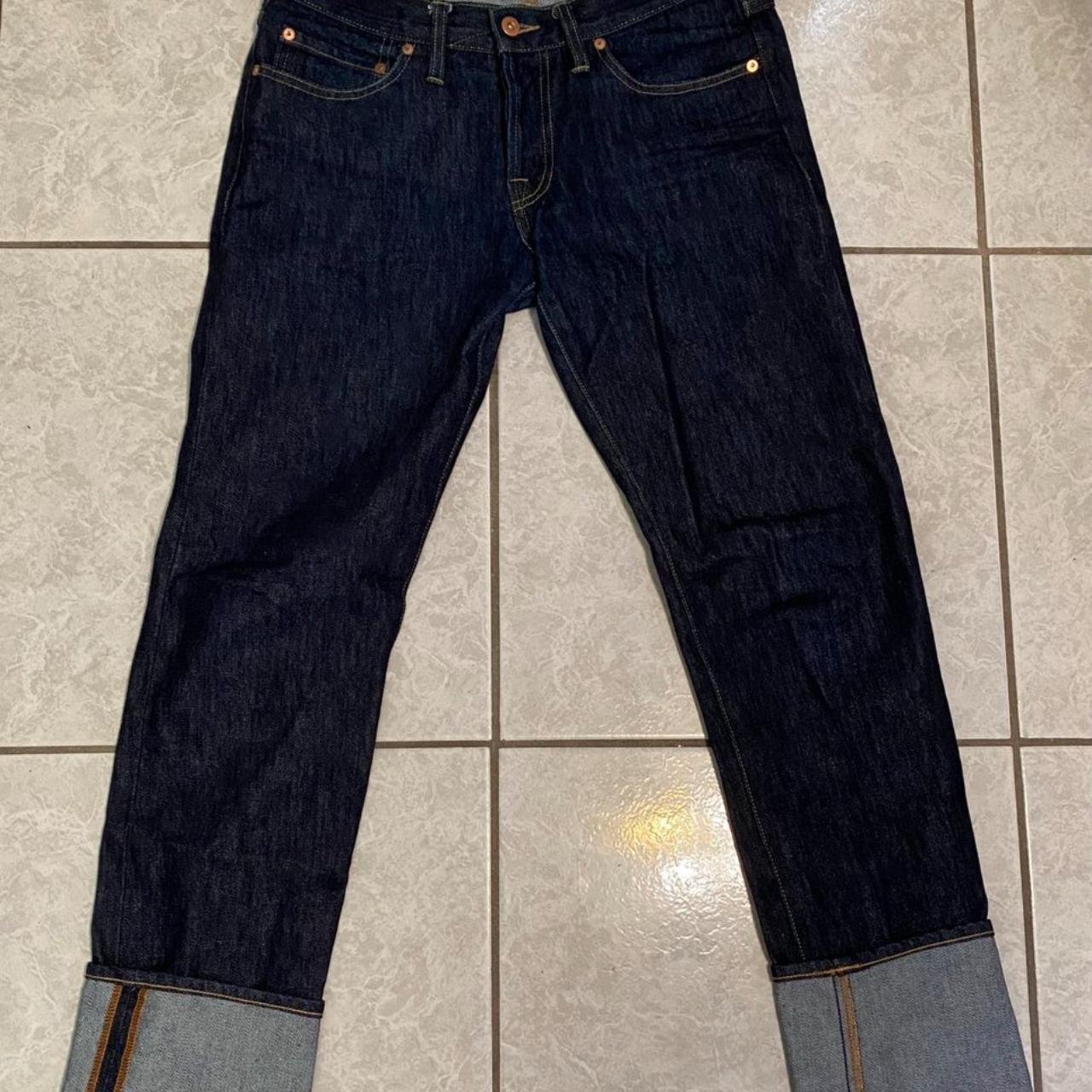 Tellason Stock Slim Tapered Jeans One pre-soak, one... - Depop