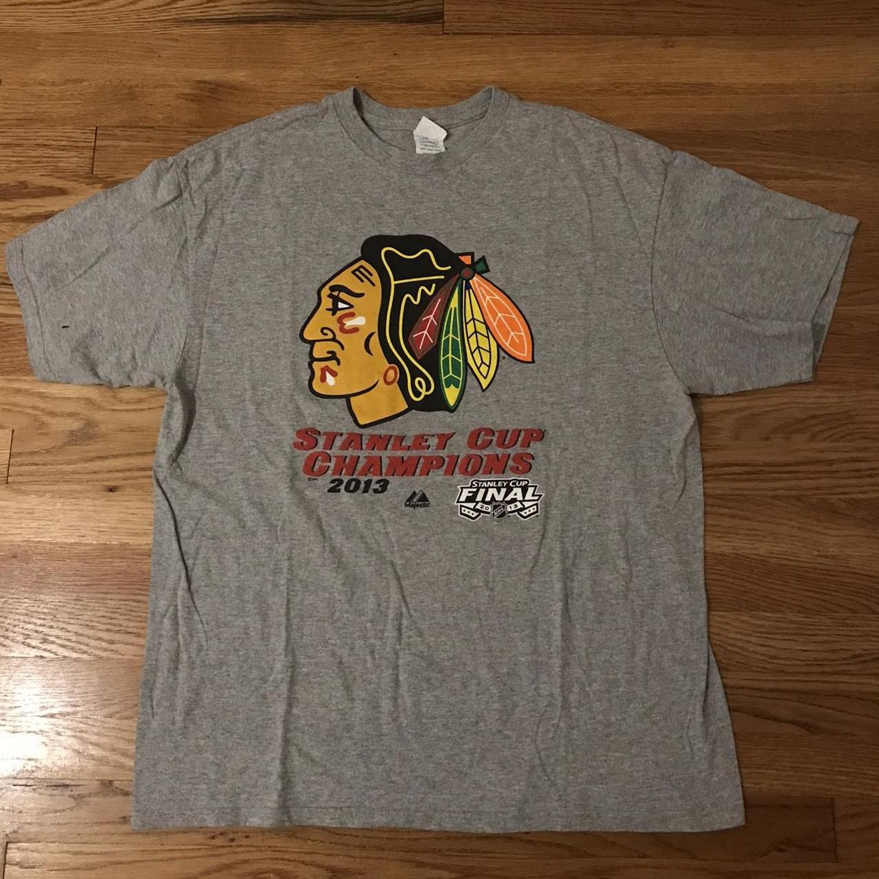 Modern Stanley Cup shirt, NHL grey graphic tee - AU - Depop