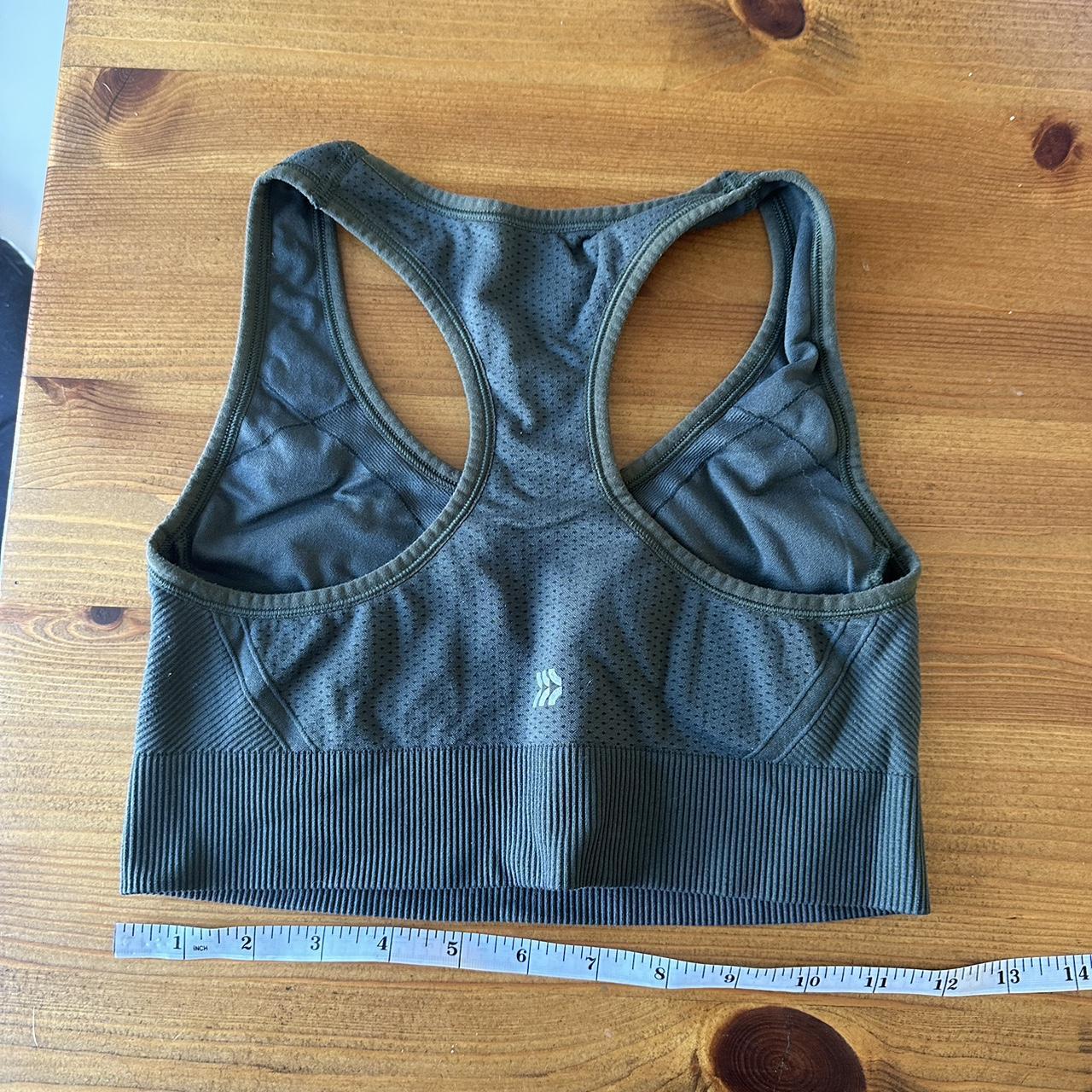 Dark green (second pic) sports bra - Depop