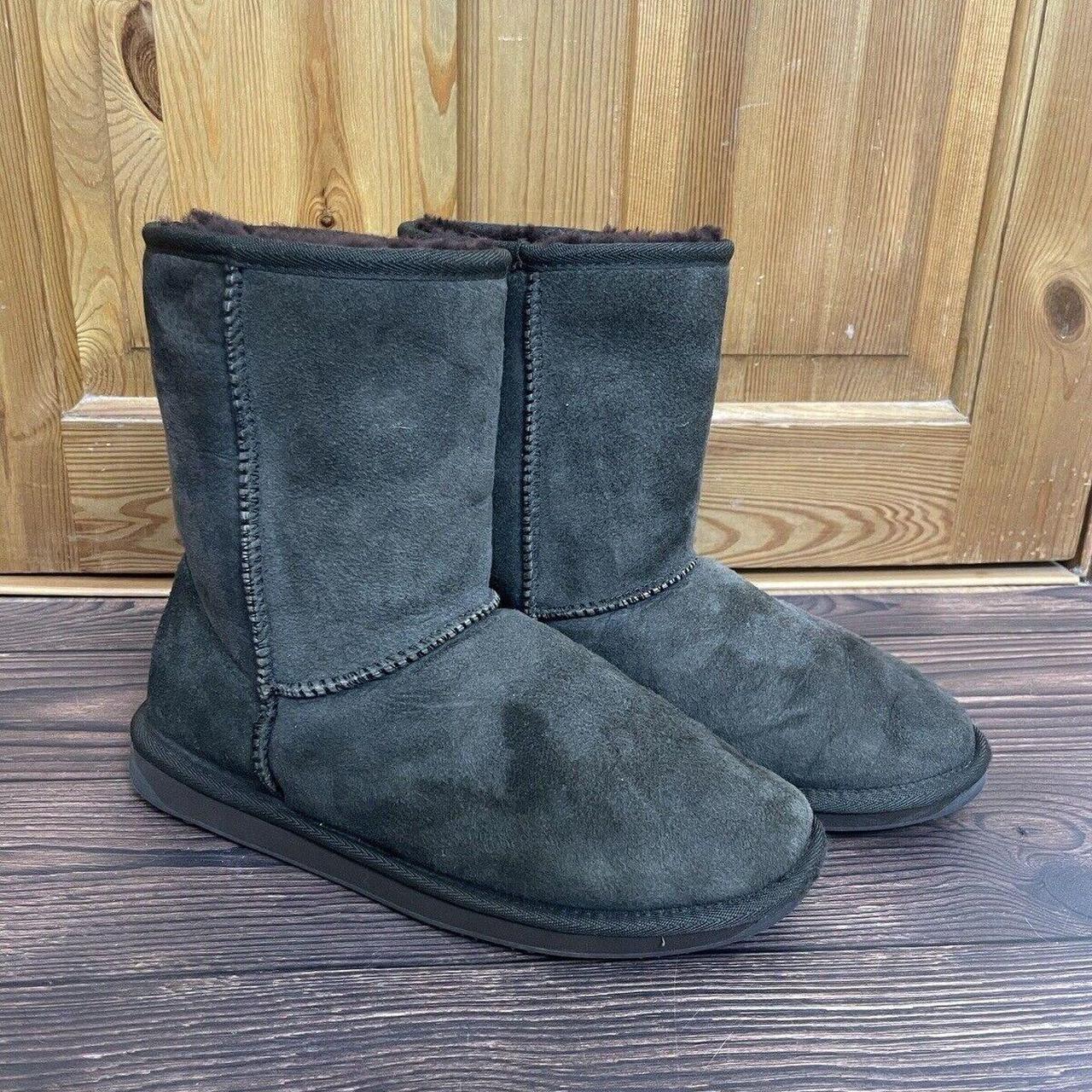 Emu Australia Sheepskin Leather Boots Mid Ugg Boot... - Depop
