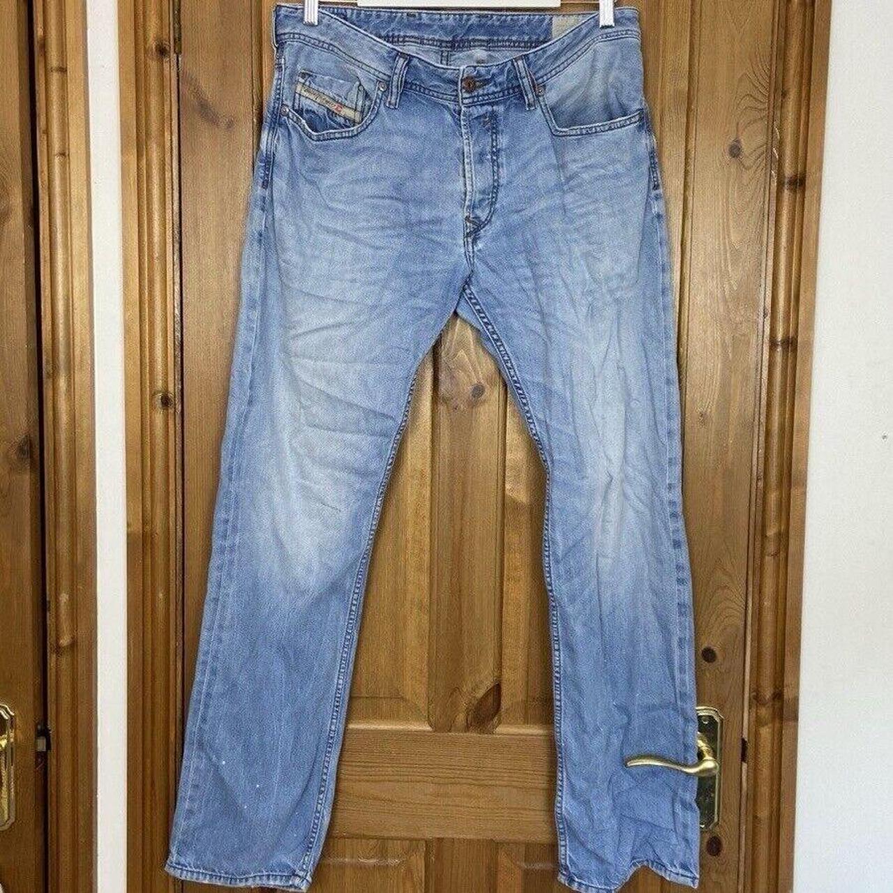 Mens DIESEL Waykee Jeans W32 L32 Blue Regular... Depop