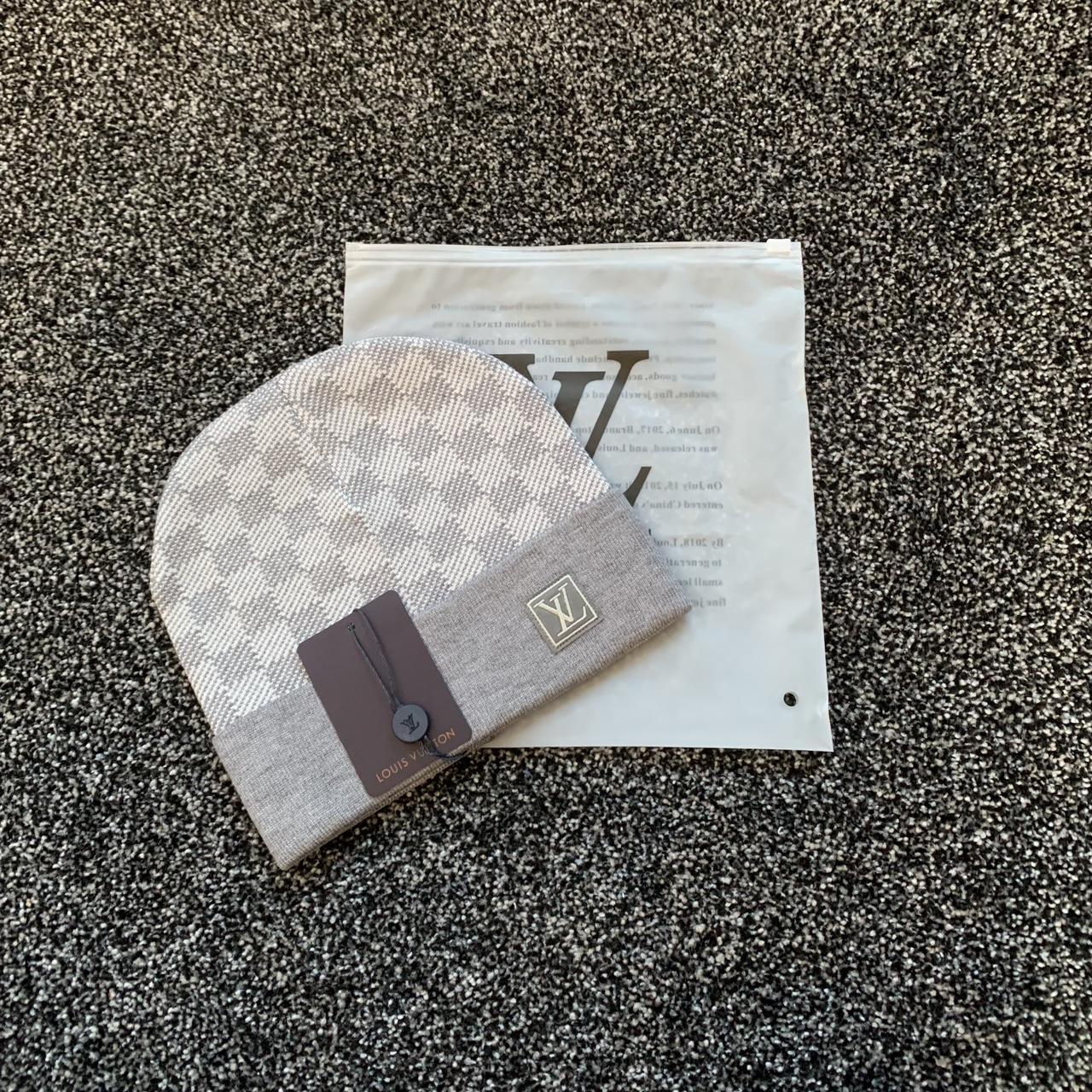 Louis Vuitton LV Monogram Beanie Includes dust... - Depop