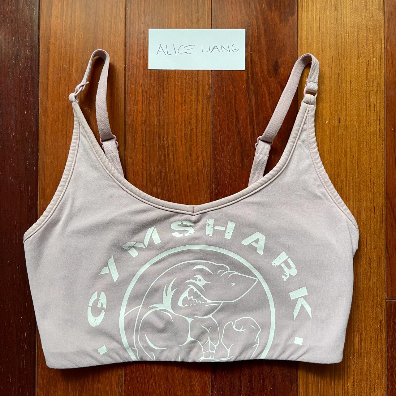 Gymshark legacy sports bra in washed lavender. - Depop