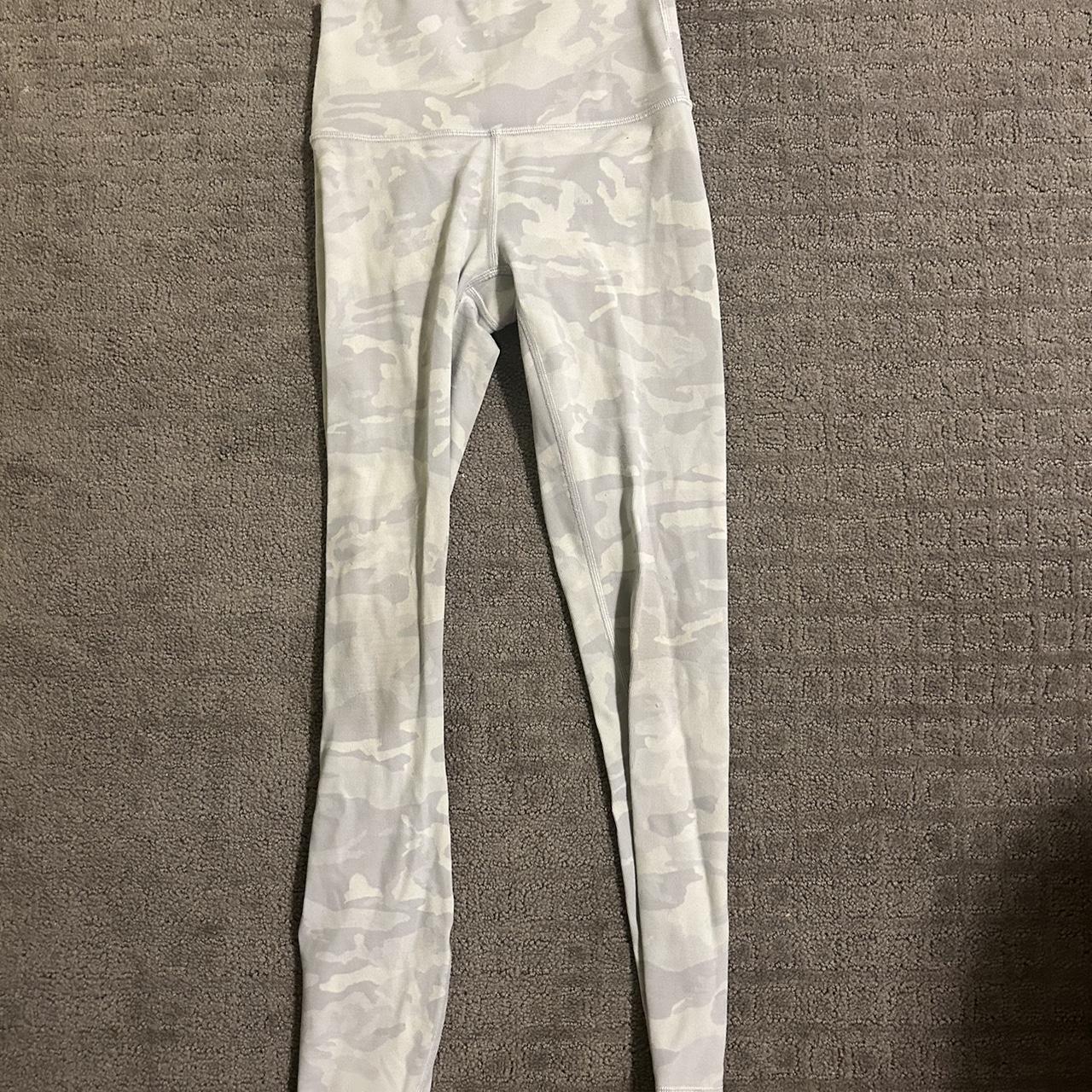 camo lululemon leggings love these! i did grow out... - Depop