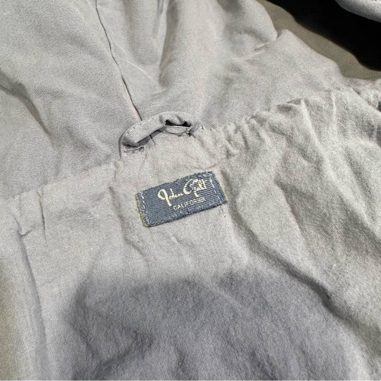 John Galt Brandy Melville Long Sleeve Blue Zip Up... - Depop