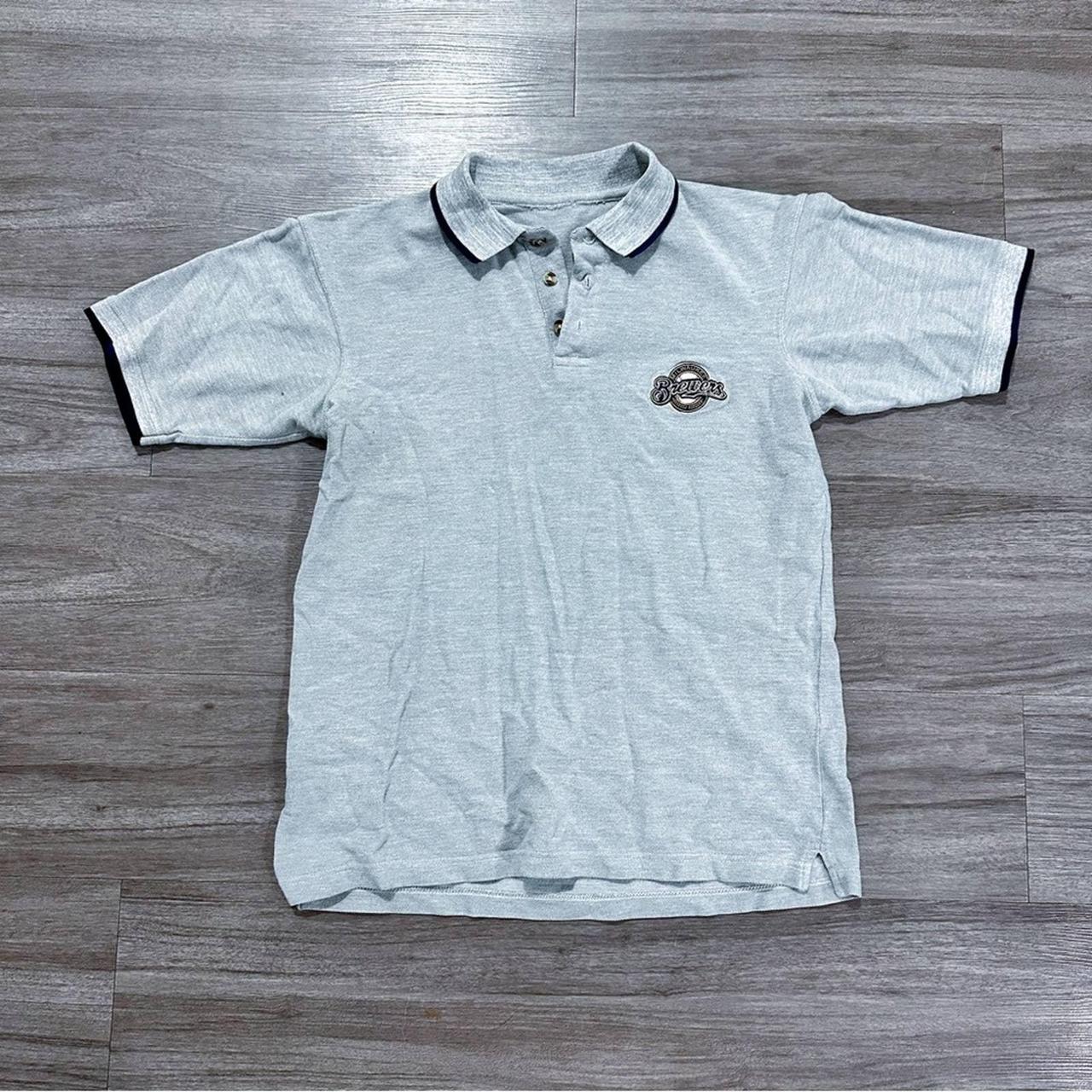 Vintage Brewers Golf Polo Late 90s or Early 00/ - Depop