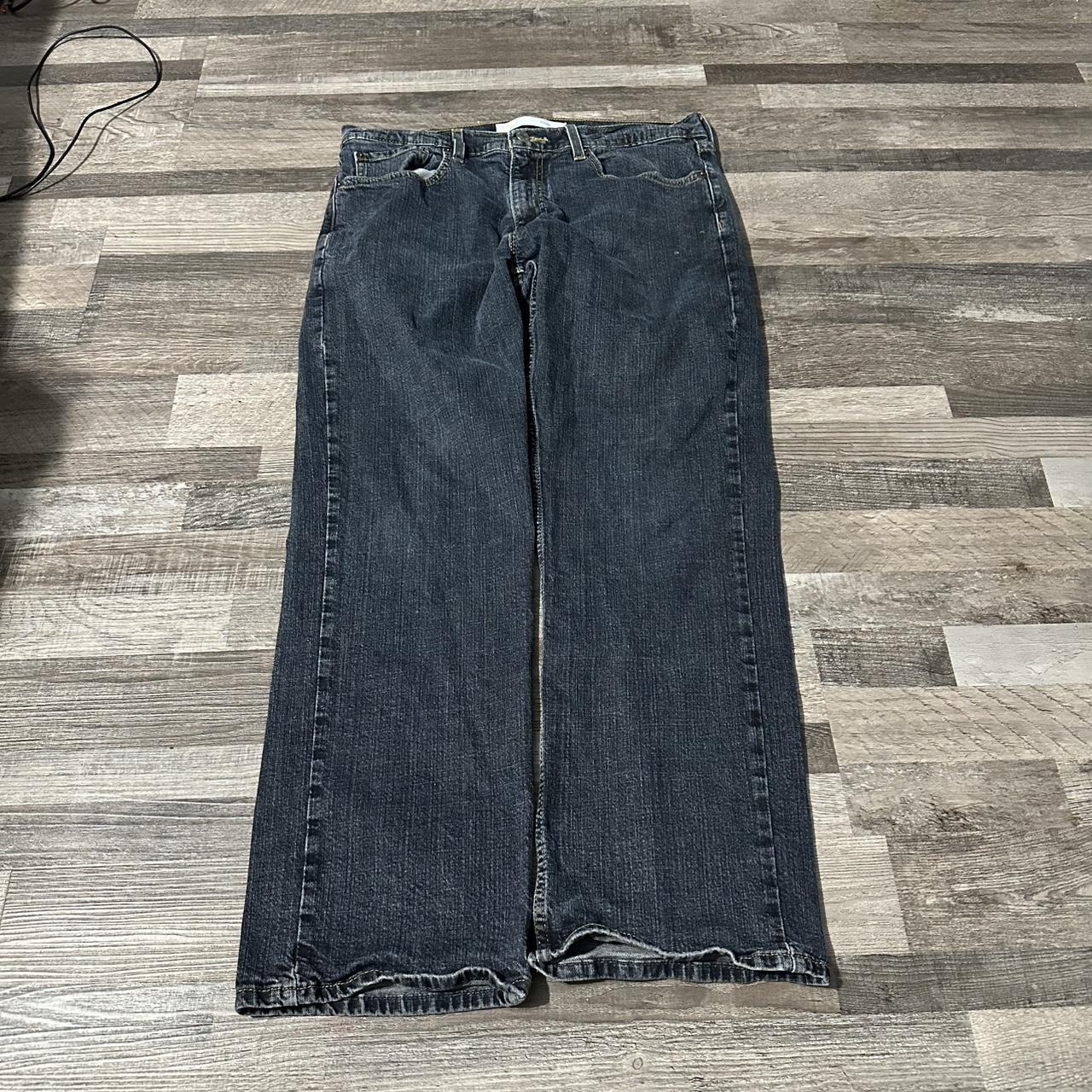 vintage levis size 34 by 30 sick wash 8.75 inch leg